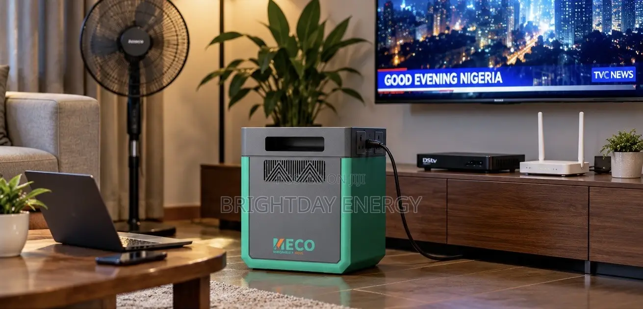 MECO 2kWh 1200W Portable Solar Generator | LiFePO4 Power Station