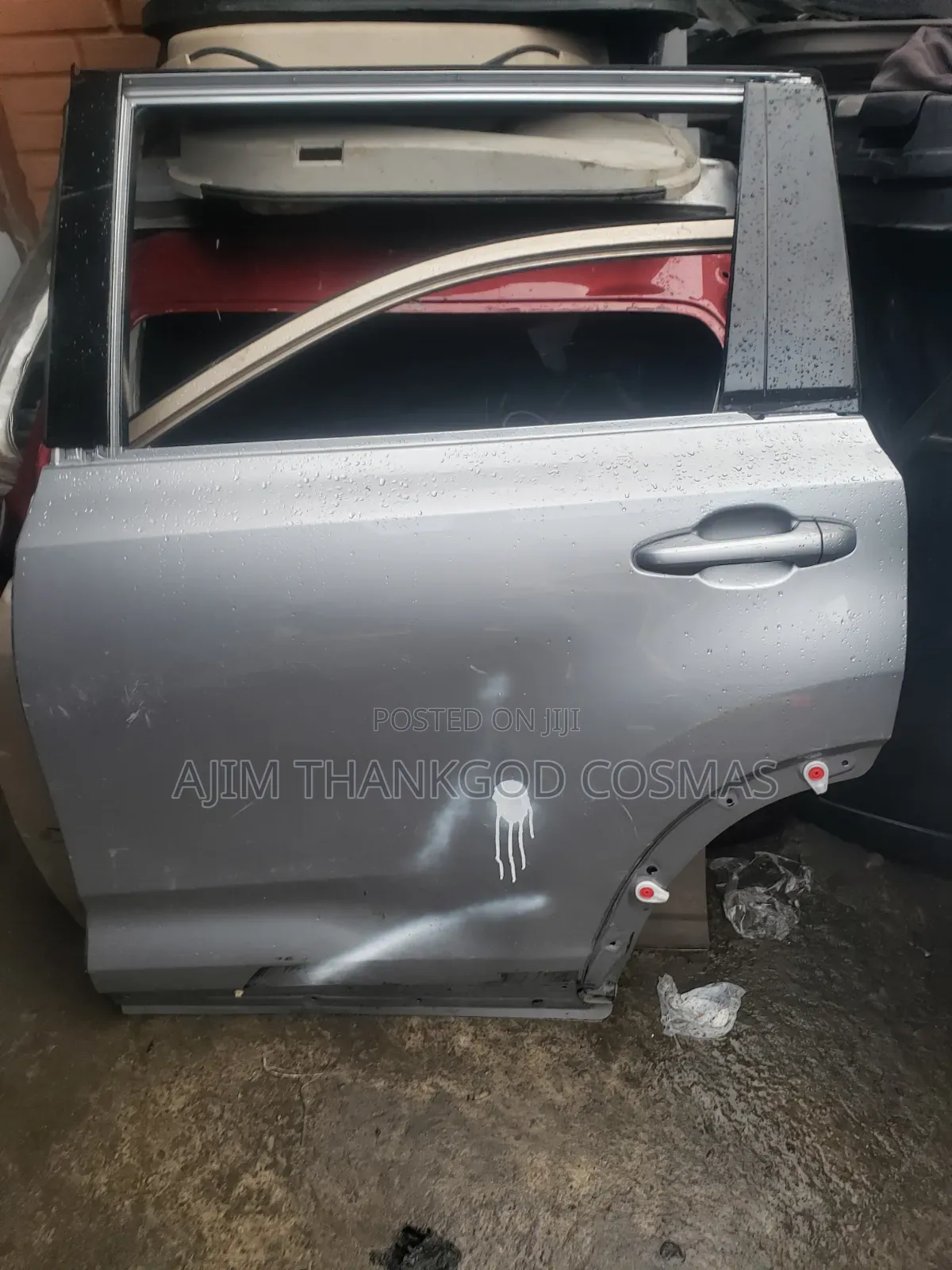 Door Toyota Highlander 2015-2019 Back Left