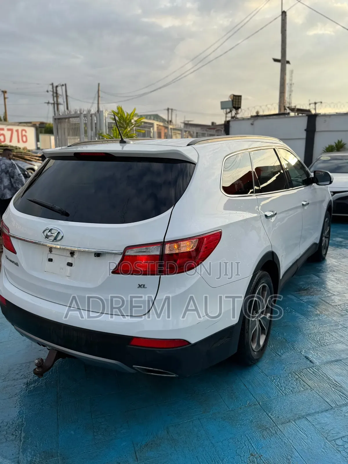 Hyundai Santa Fe GLS 4dr SUV AWD (3.3L 6cyl 6A) 2014 White