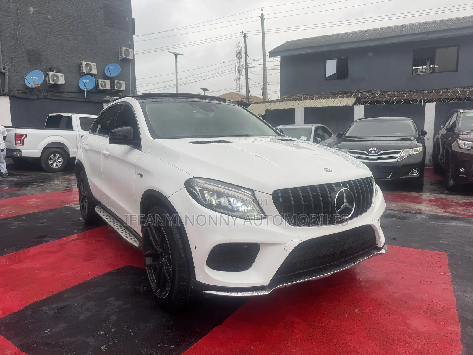 Mercedes-Benz GLE-Class AMG GLE 43 4MATIC 2017 White