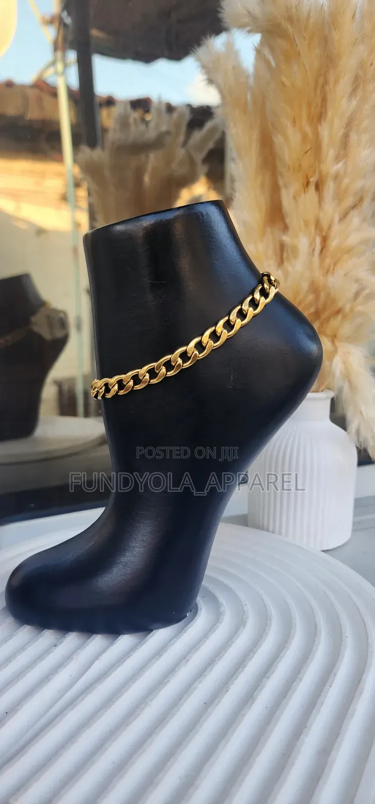 Cuban Inpso Leg Chain