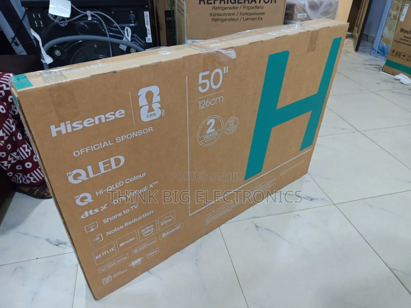 Hisense 50" Qled TV Q6q Smart 60hz Vidaa - 50q6q