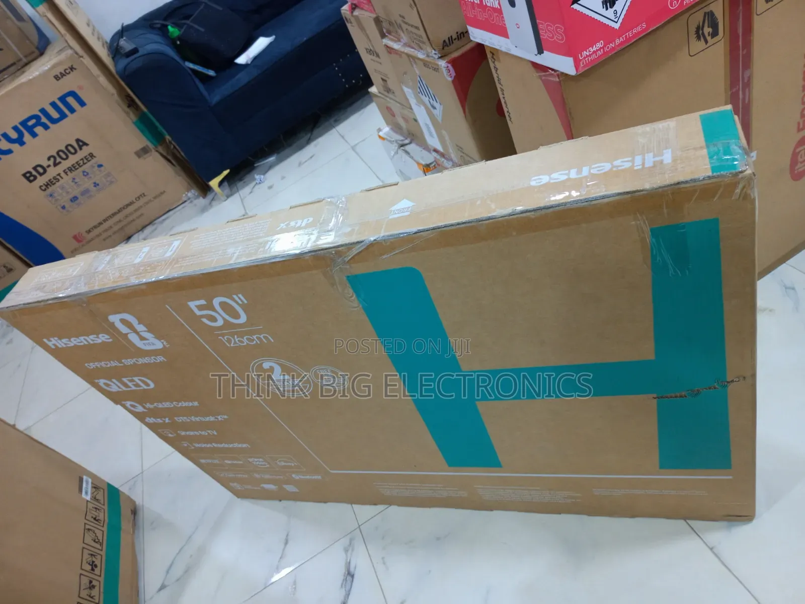 Hisense 50 Inches QLED Q6 Series UHD Quantum Dot Super Smart TV
