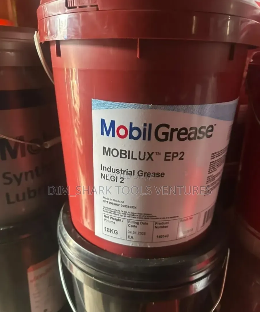 18kg Bucket of Mobilux EP2 Industrial Grease