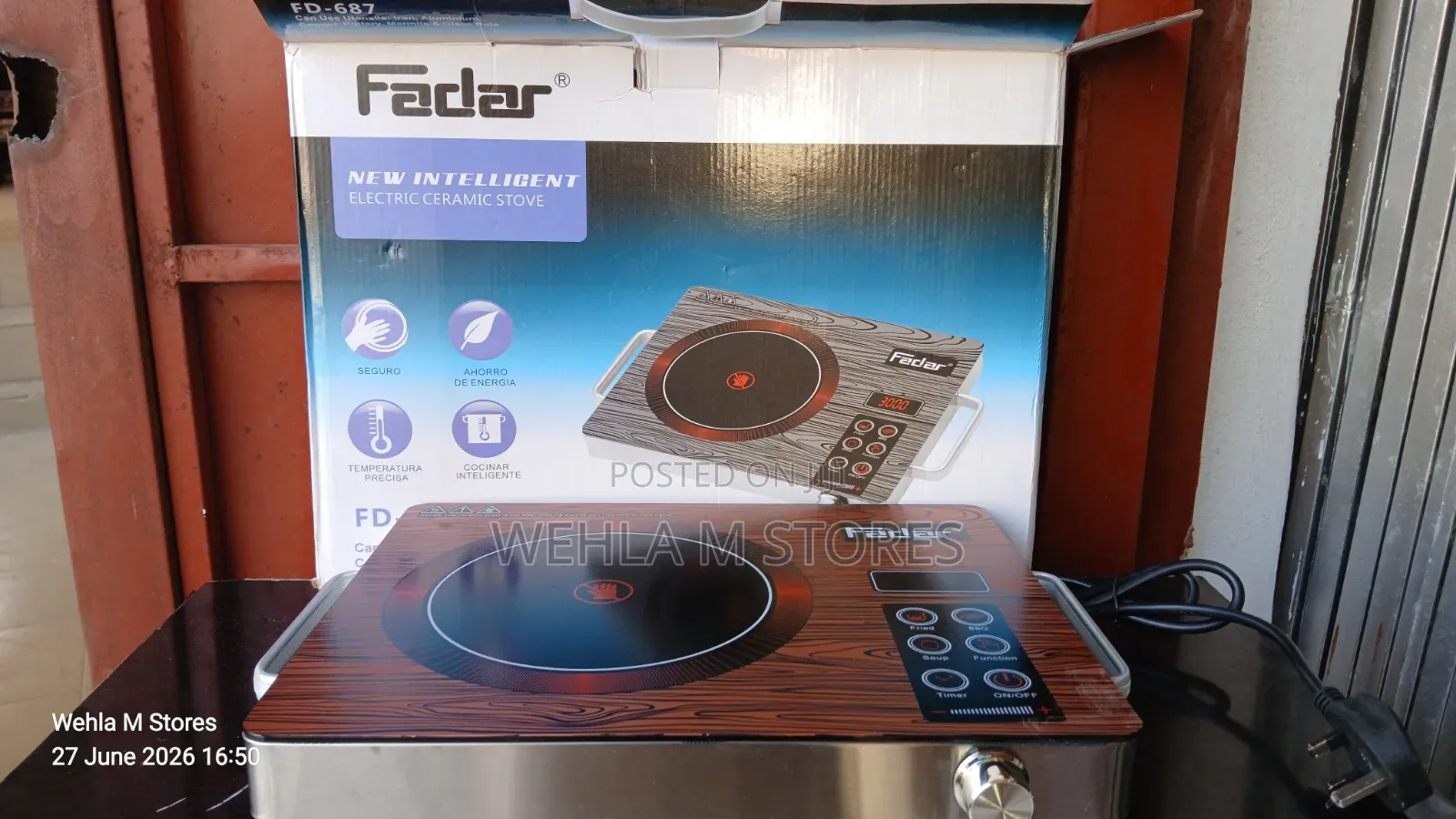 Fadar New Intelligent Electric Ceramic Stove (Model: FD-687)