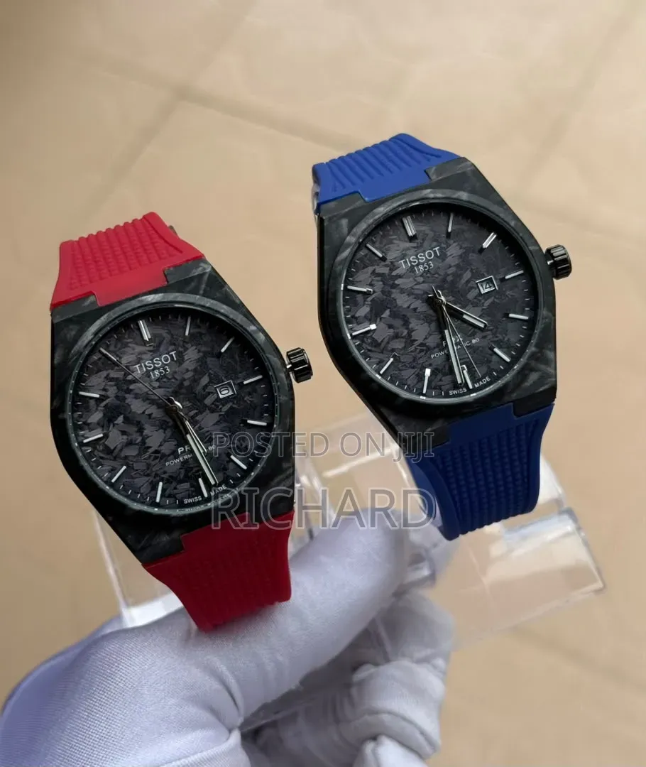 Tissot Rubber
Carbon Fiber Case