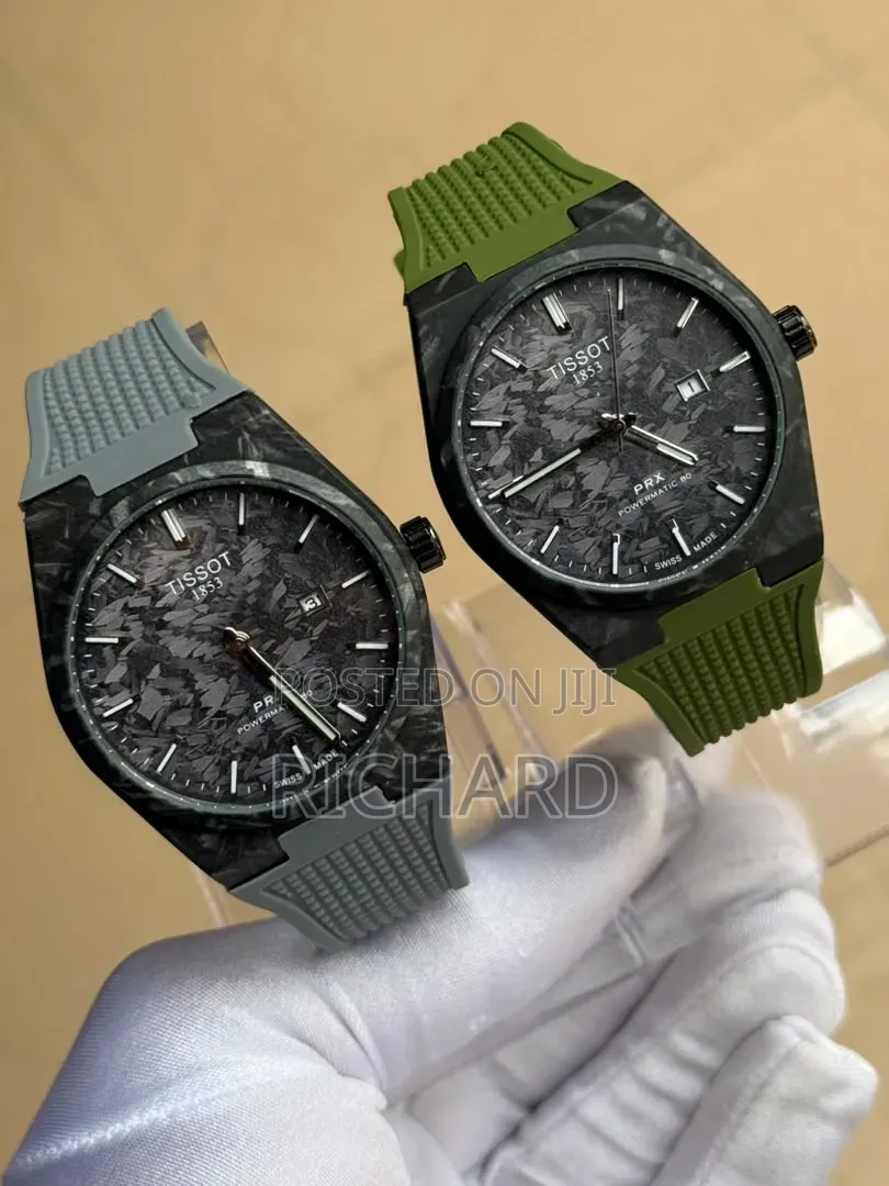 Tissot Rubber
Carbon Fiber Case