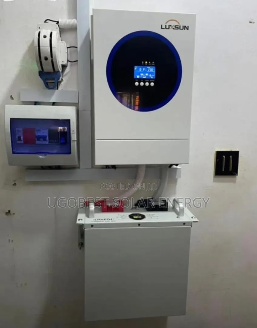 5kwh 24v Setup Lithium Battery and 4.2kva 24v Inverter Hybrid And