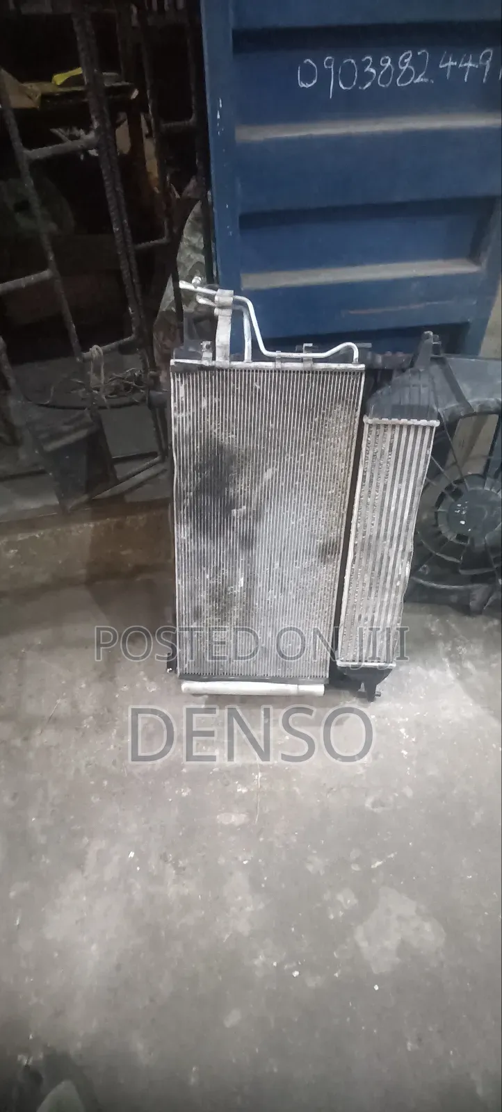 Hyundai Genesis Complete Radiator Fan and Condenser 2012 Model