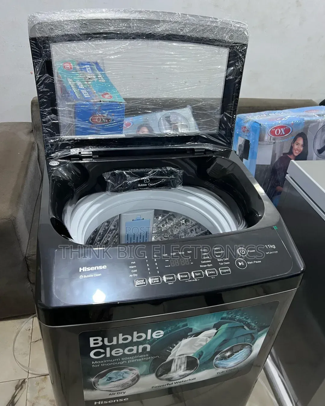 Hisense 9 Kg Top Loader Automatic Washer and Spinner