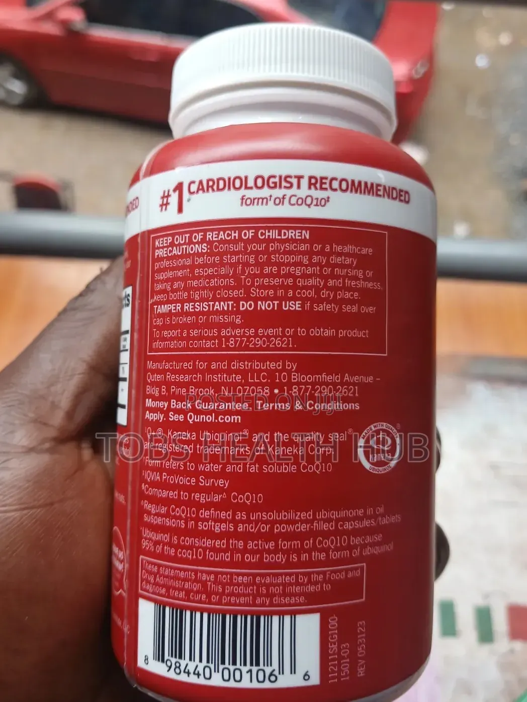 Qunol Mega CoQ10 Ubiquinol 100mg – 100 Softgels