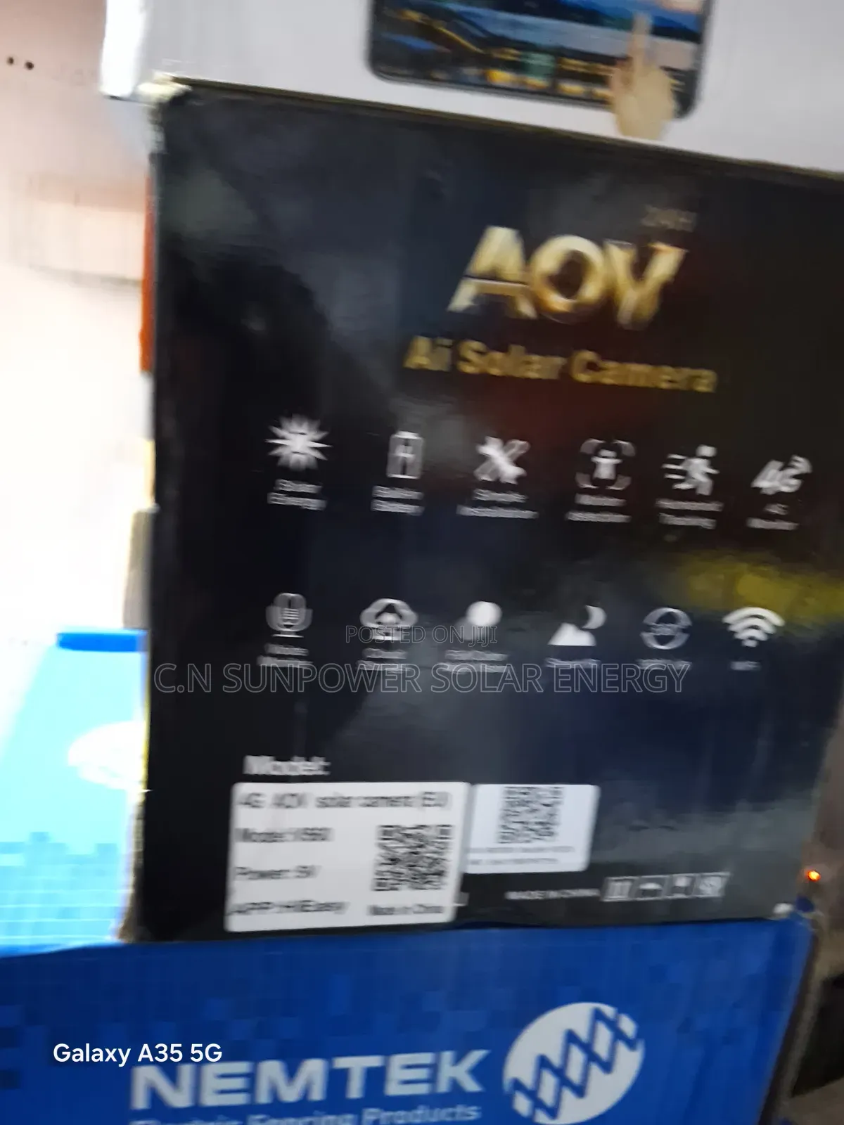 Love Ai Solar 24/7 Security Camera System With Alarm