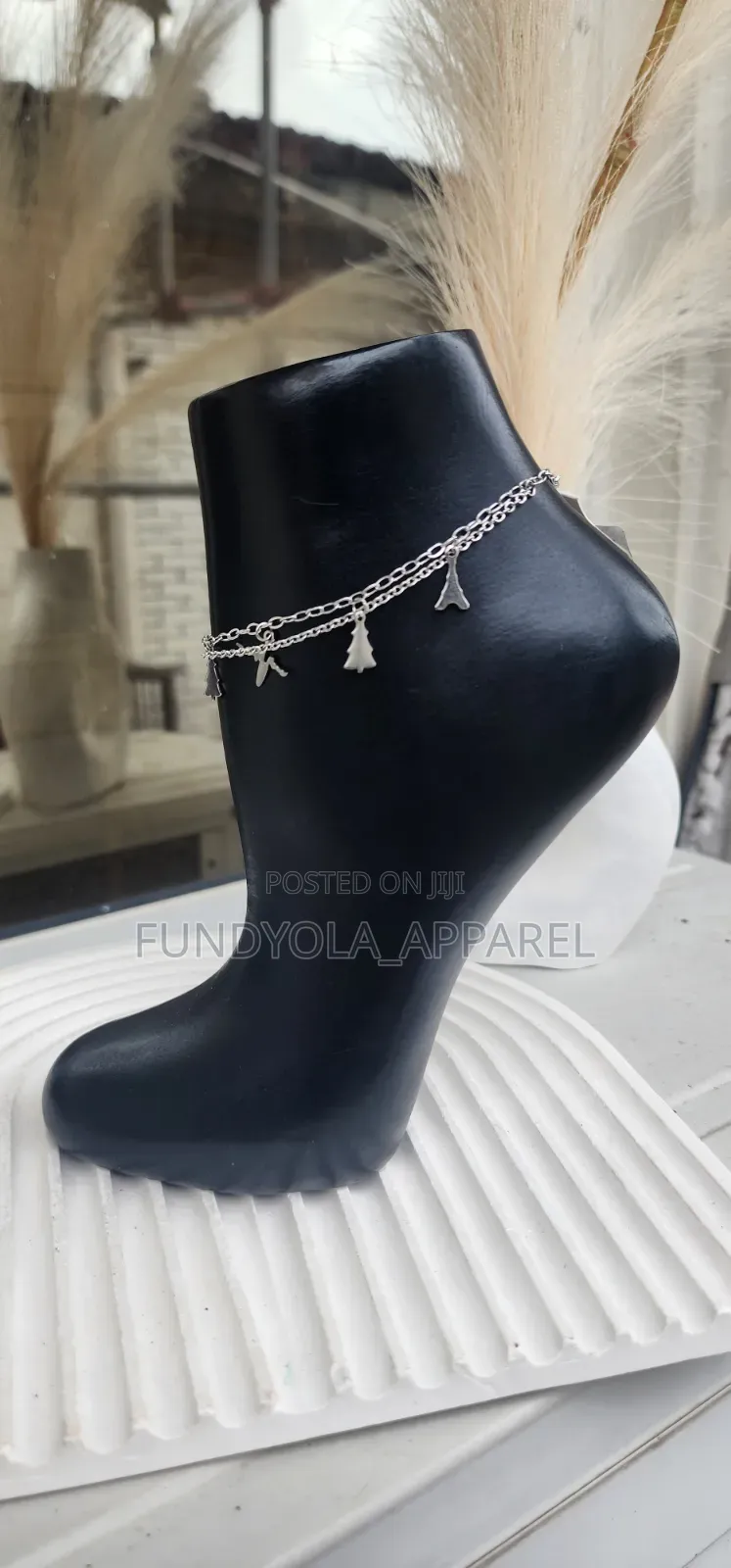 Beautiful Anklet Layered Charmed Leg Chain