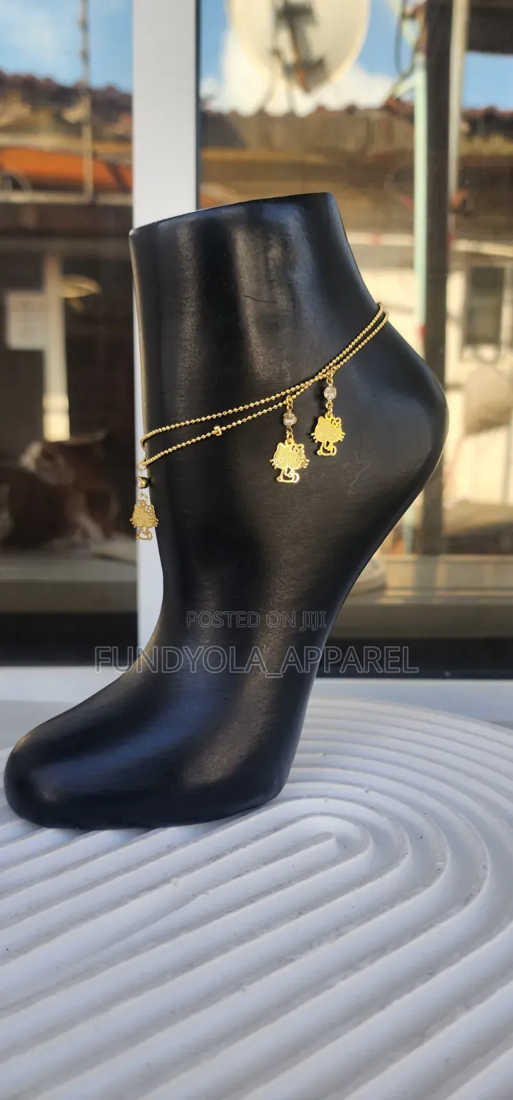 Beautiful Anklet Layered Charmed Leg Chain