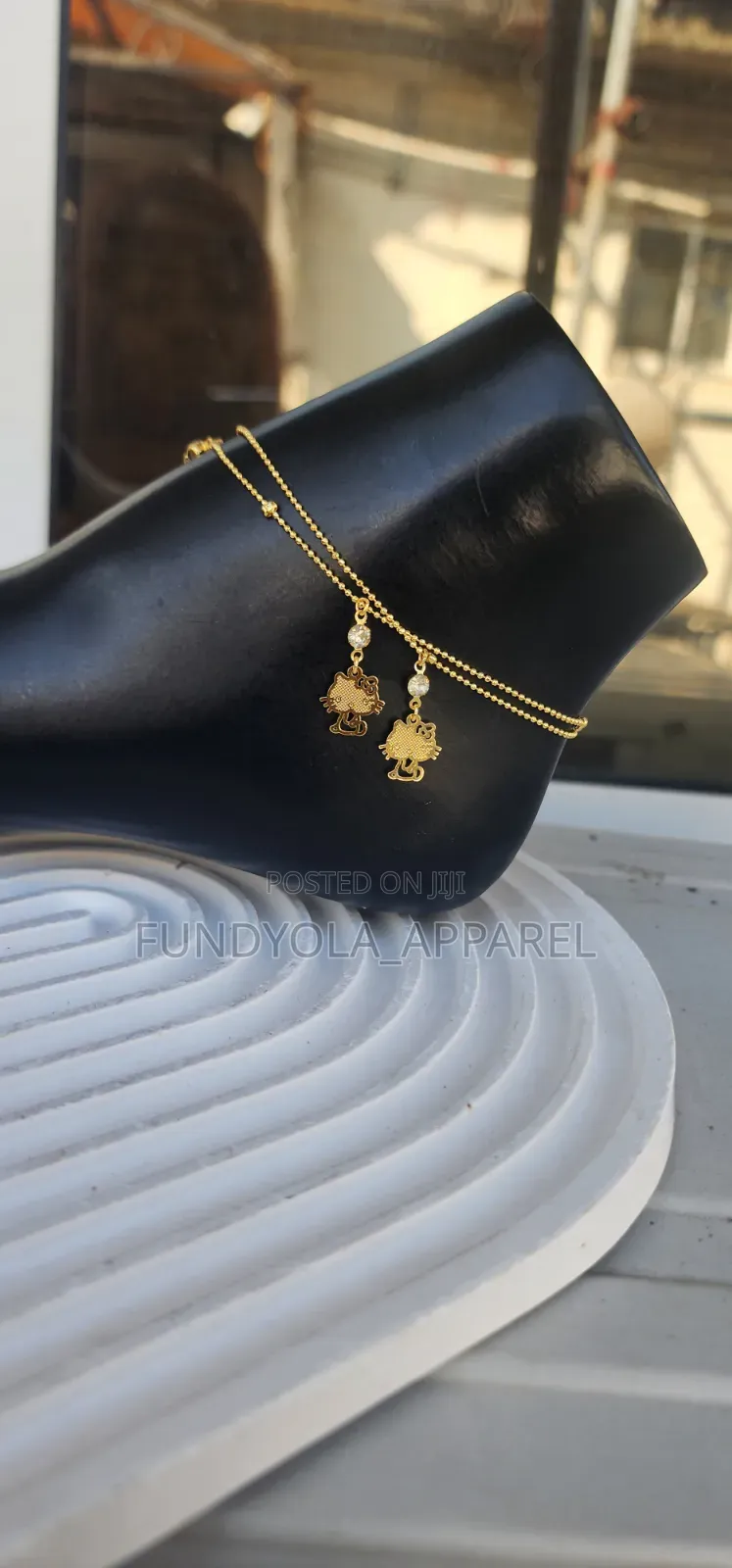 Beautiful Anklet Layered Charmed Leg Chain