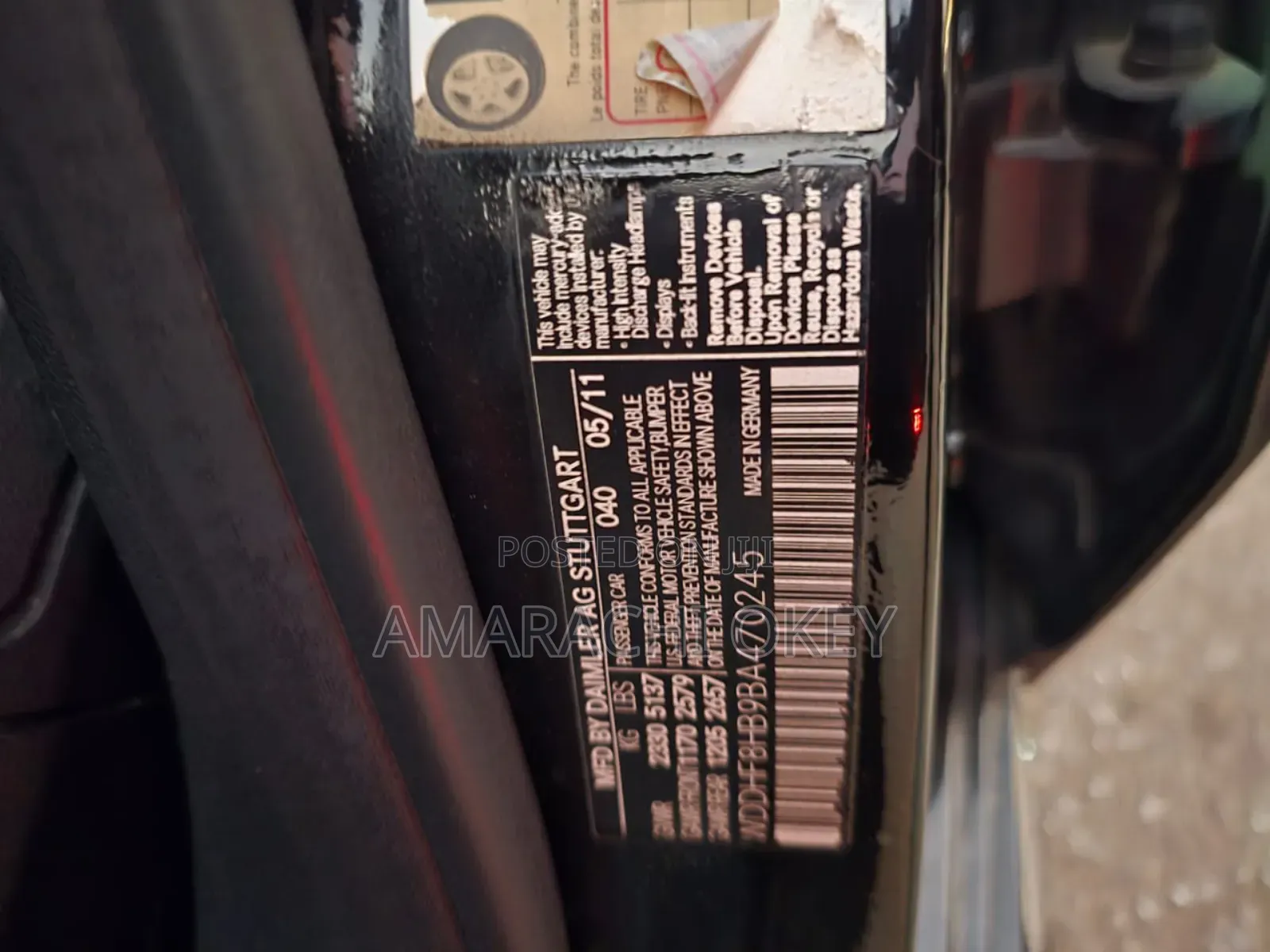 Mercedes-Benz E350 2011 Black
