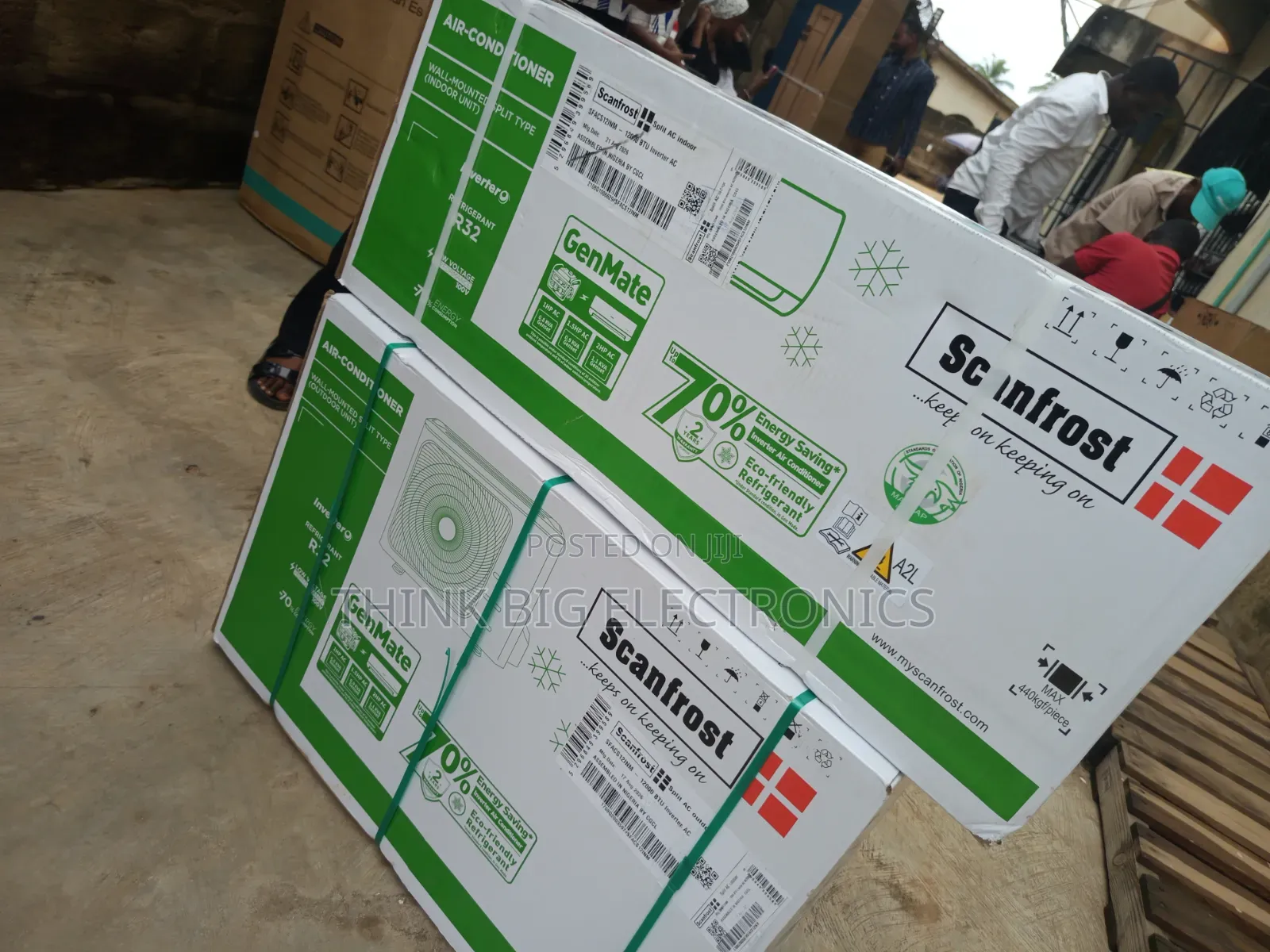 ScanFrost 1.5HP R410A Refrigerant Energy Saving Inverter AC