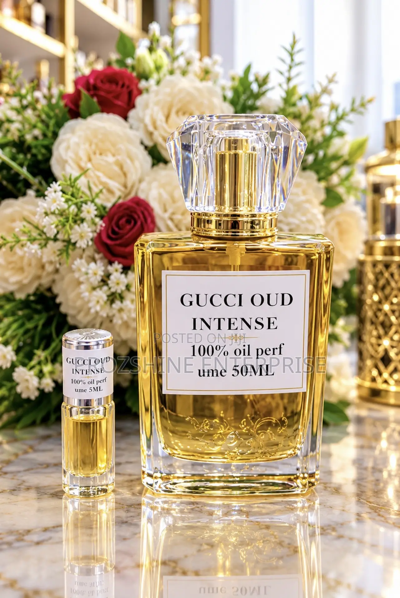 Gucci Oud Intense Undiluted Designer Oil Perfume