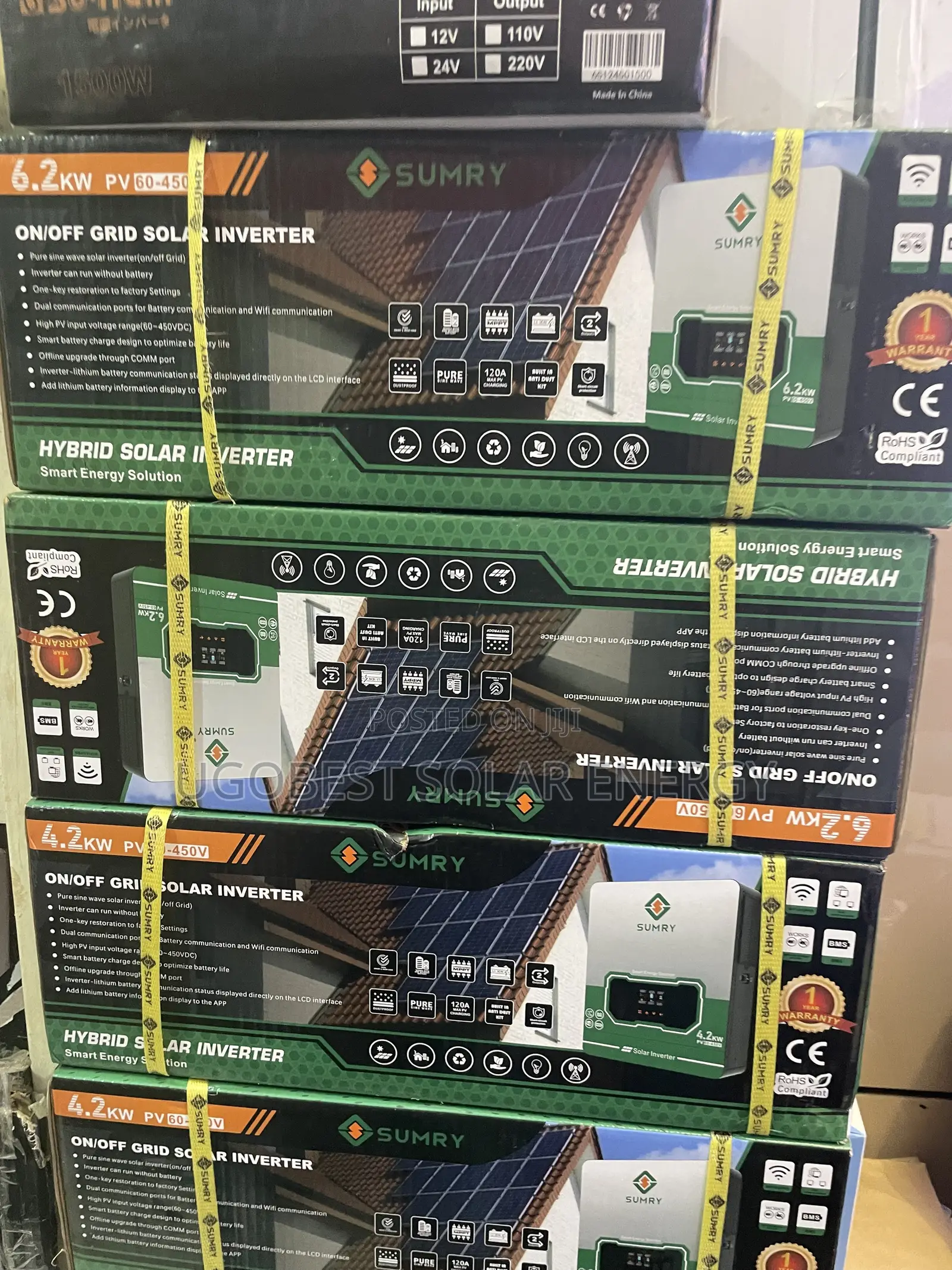 6.2kva 48v Sumry Inverter Hybrid
