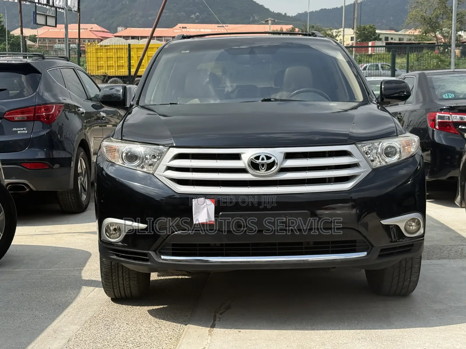 Toyota Highlander Limited 3.5l 4WD 2013 Black