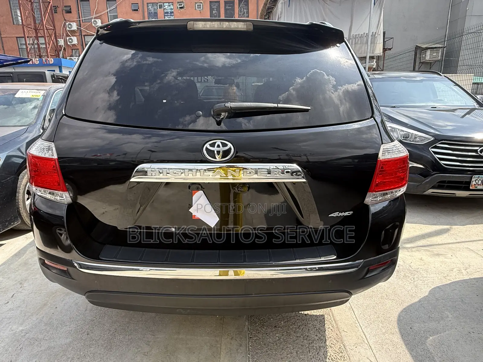 Toyota Highlander Limited 3.5l 4WD 2013 Black