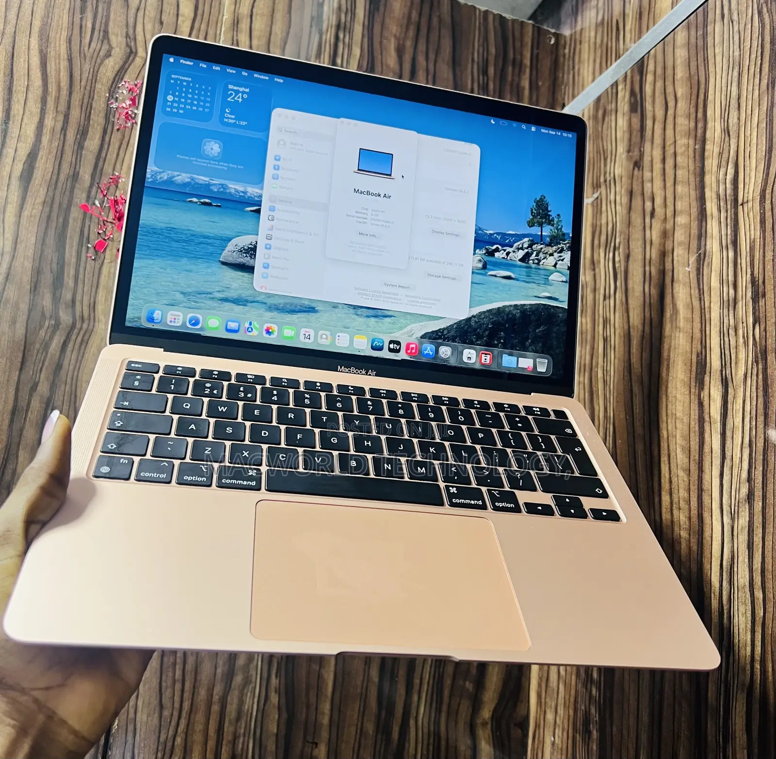 Laptop Apple MacBook Air 2020 M1 8GB Apple M1 SSD 256GB