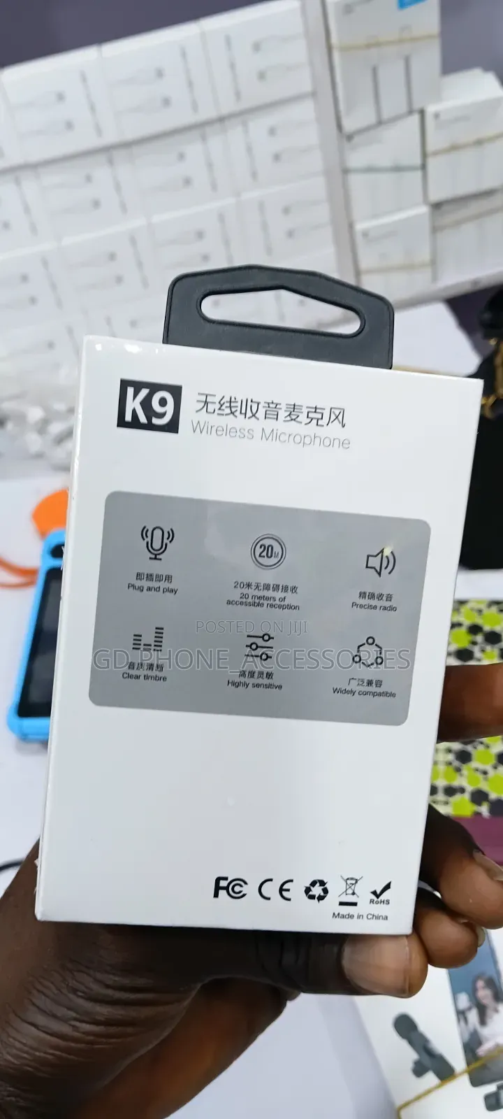 Wireless Lavalier Microphone (Plug Play Dual Mic for TikTok/Vlogs