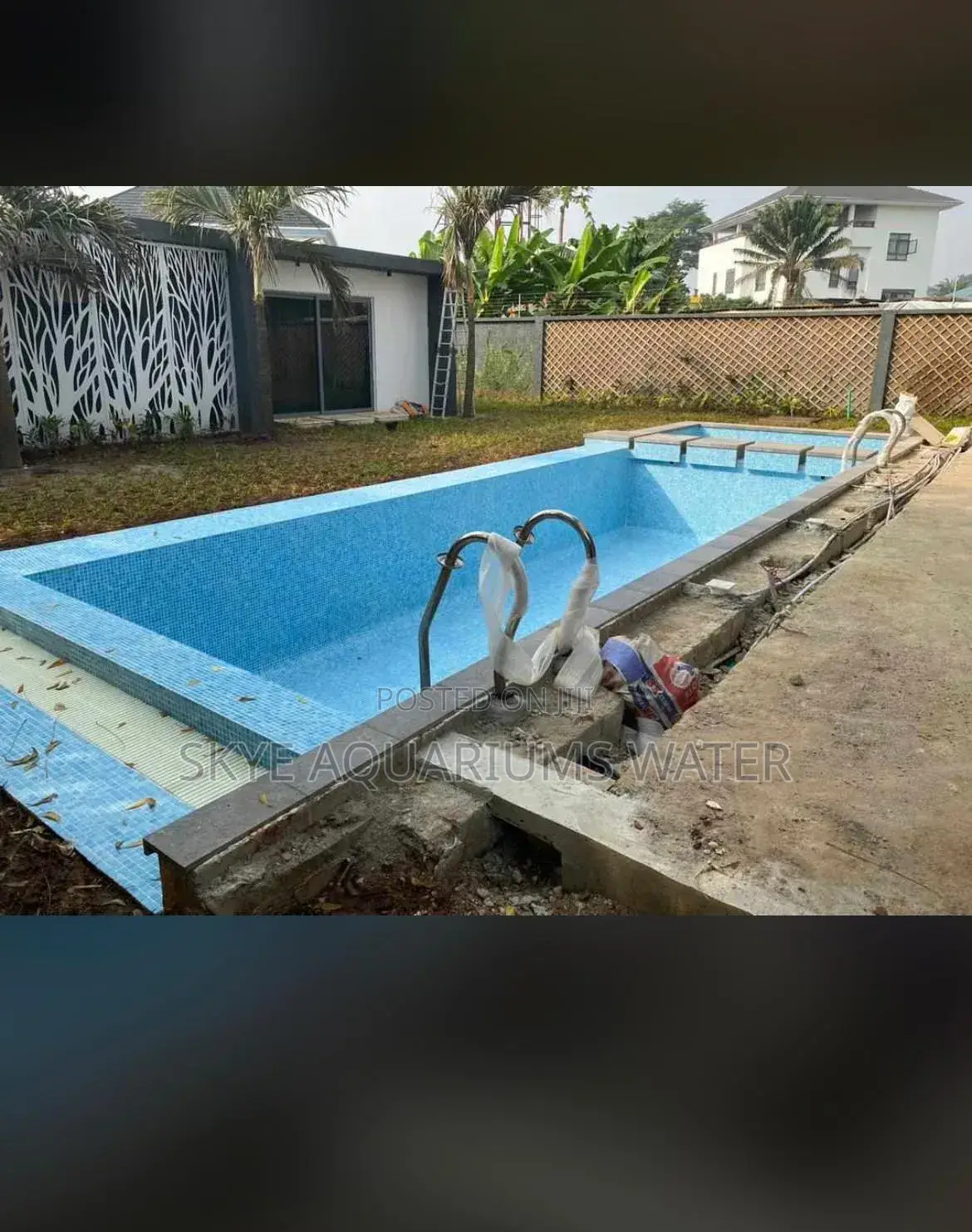 Swimming Pool and Water Fountain Construction