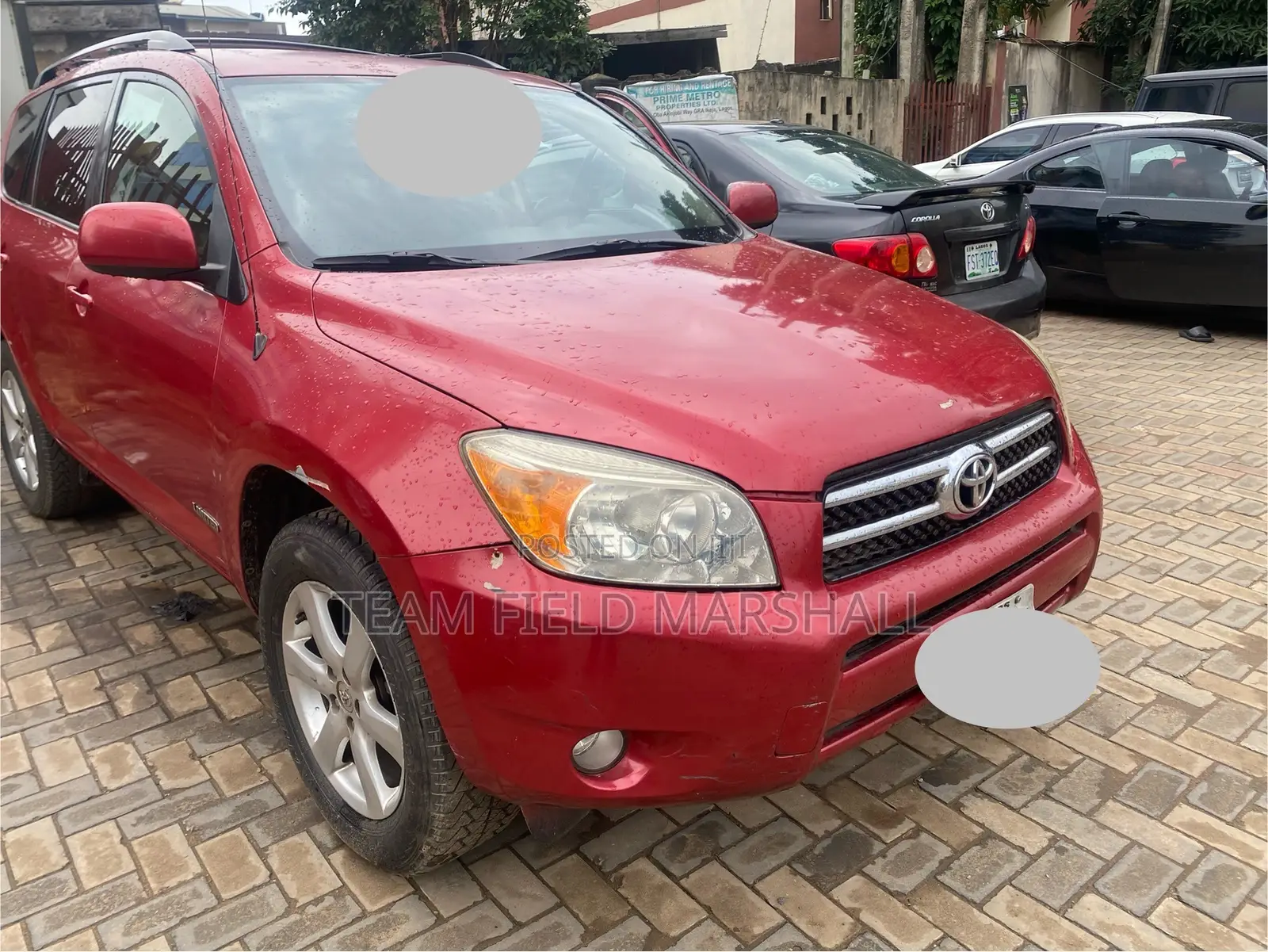 Toyota RAV4 Limited 2008 Red