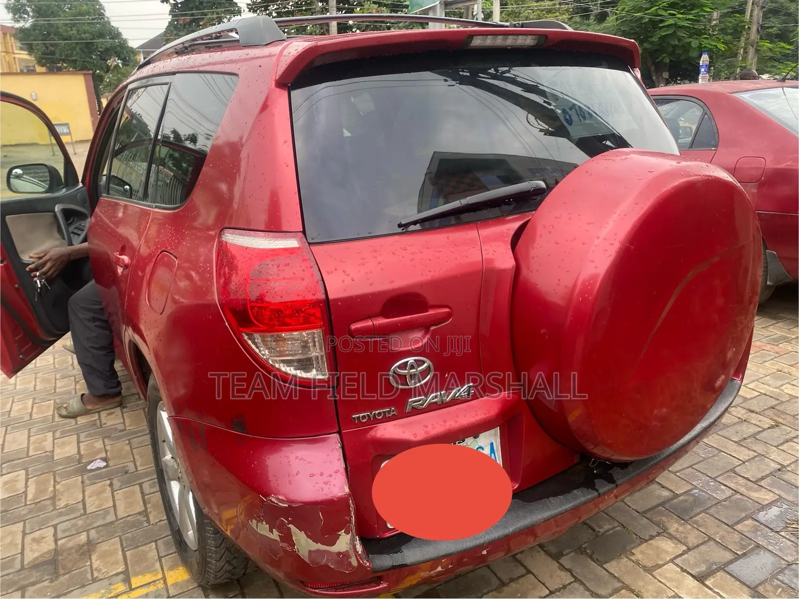 Toyota RAV4 Limited 2008 Red