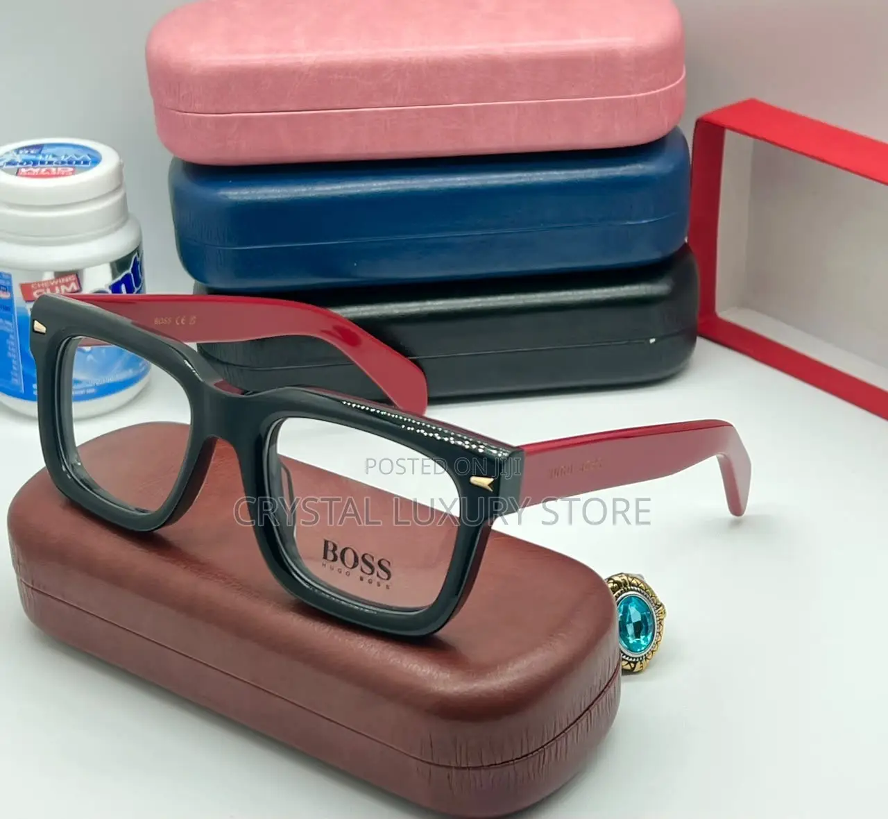 Hugo Boss Quality Luxury Men Frame Glasses
