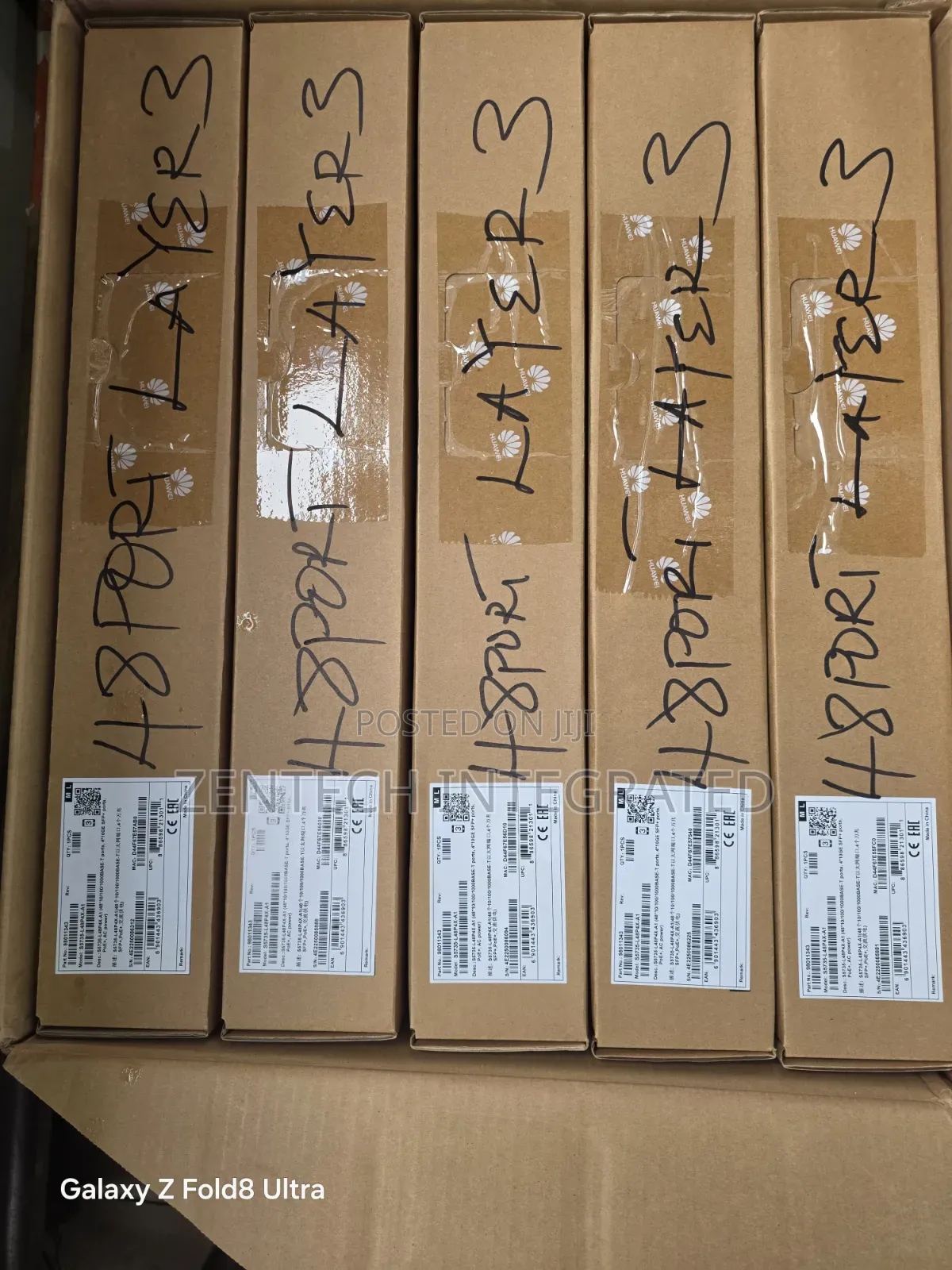 Huawei S5735-L48p4x 48-P0rts Gigabit PoE Managed Layer 3 Switch With