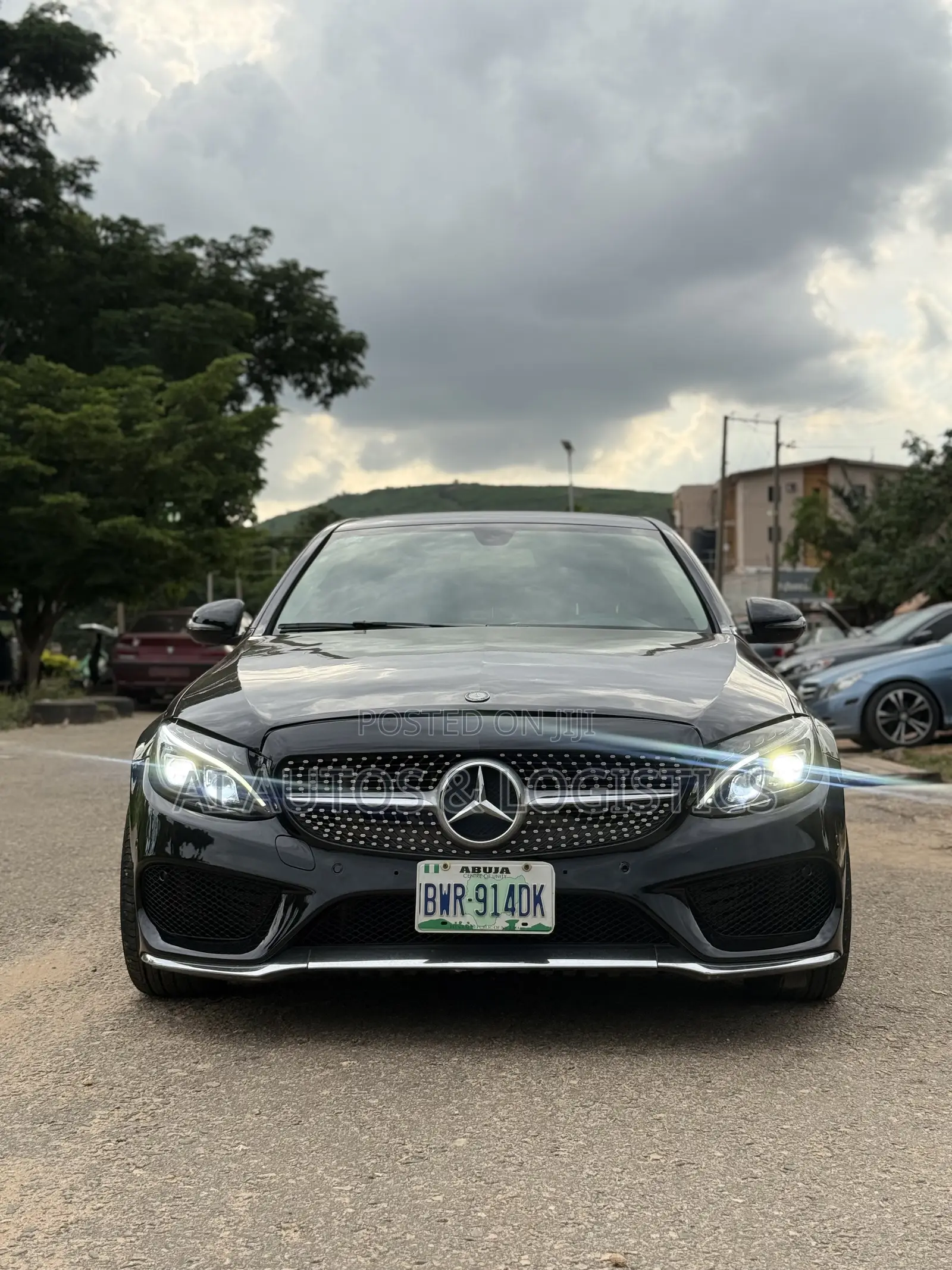 Mercedes-Benz C300 Sport 4Matic Sedan AWD (2.0L 4cyl 7A) 2017 Black