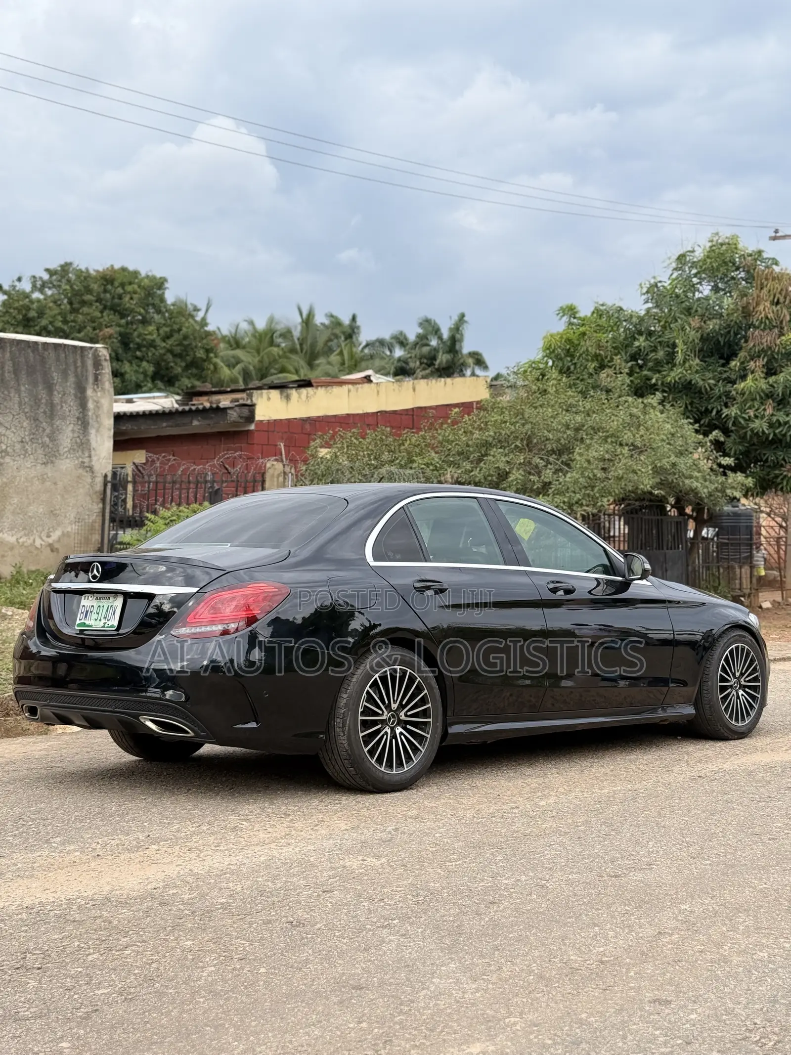 Mercedes-Benz C300 Sport 4Matic Sedan AWD (2.0L 4cyl 7A) 2017 Black