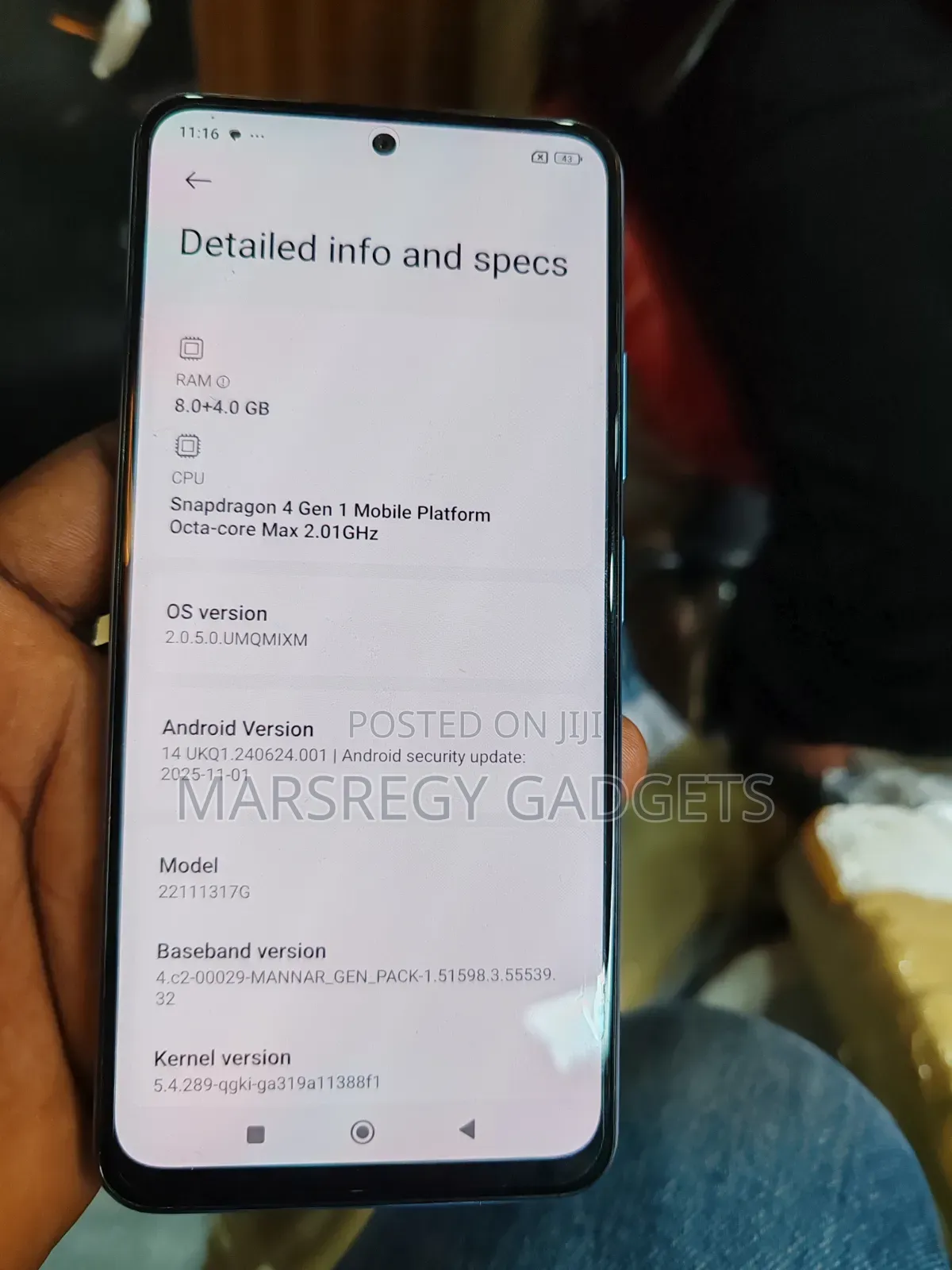 Xiaomi Redmi Note 12 5G 256 GB