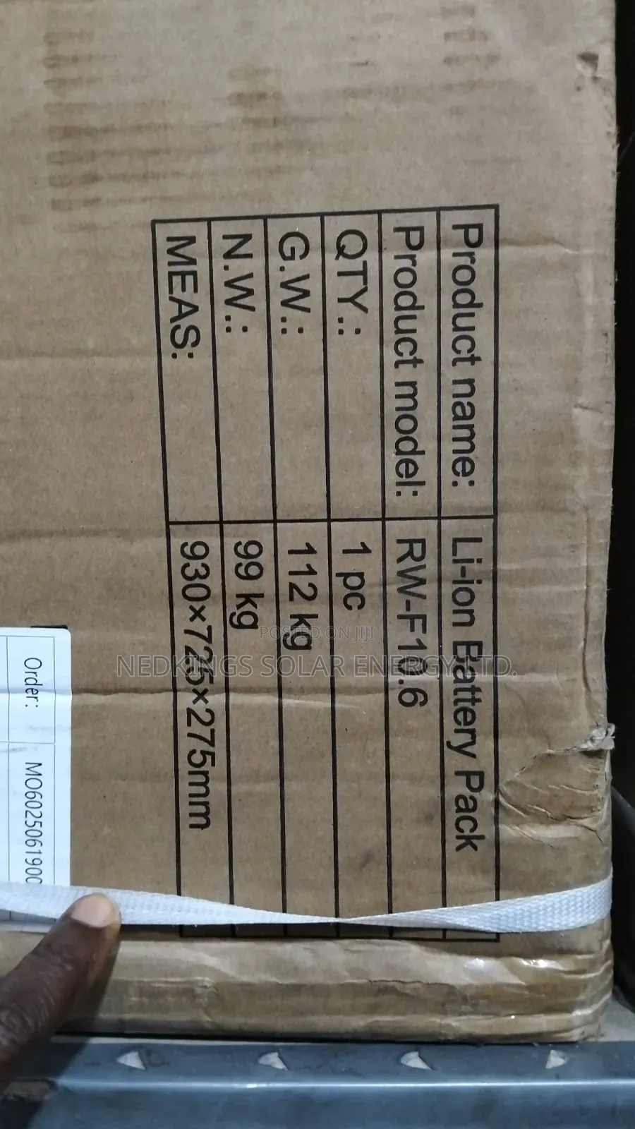 Deye 10.6kwh 48V Lithium Battery