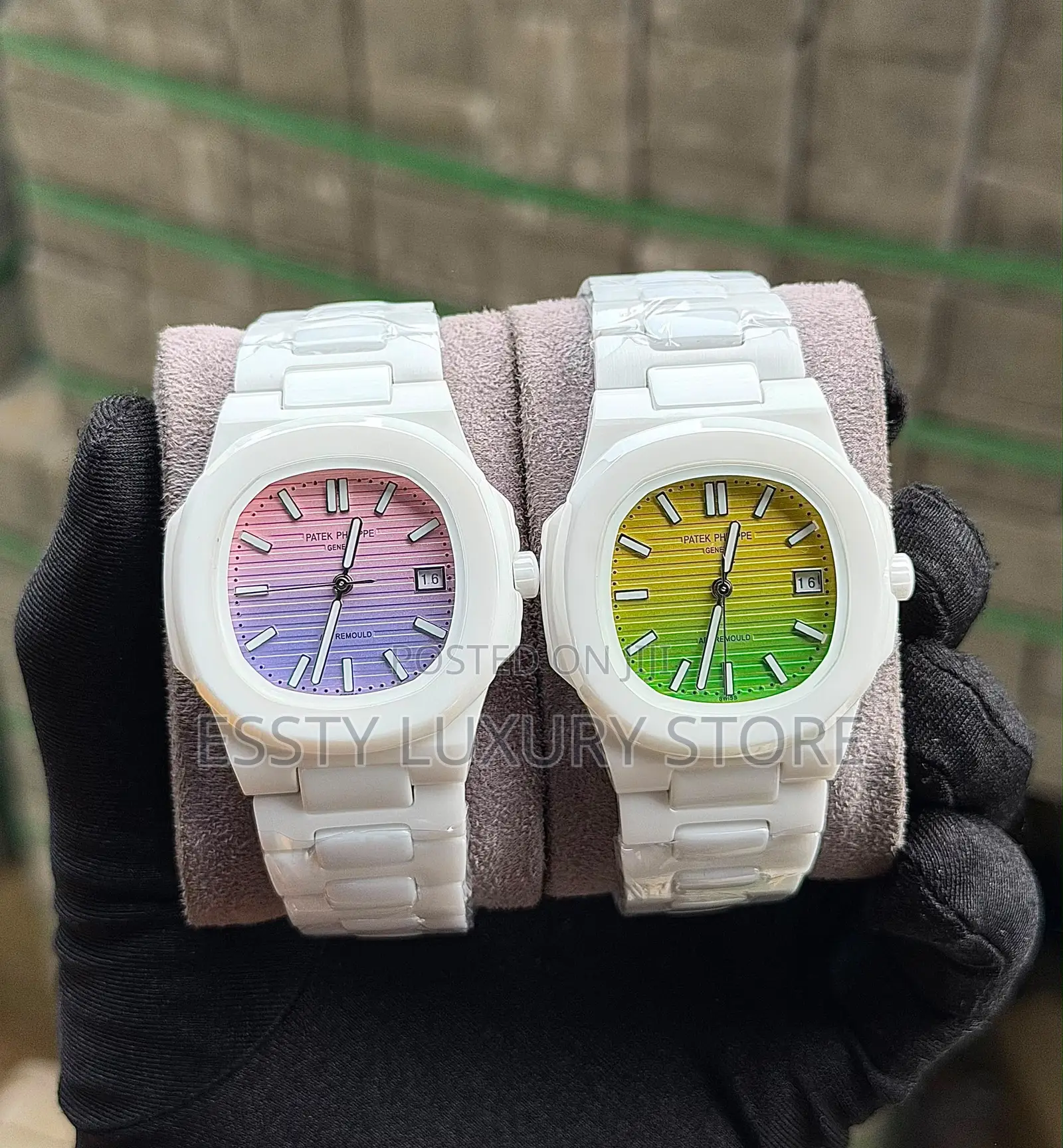 High Quality Luxury Patek Ceramic Chain Watch