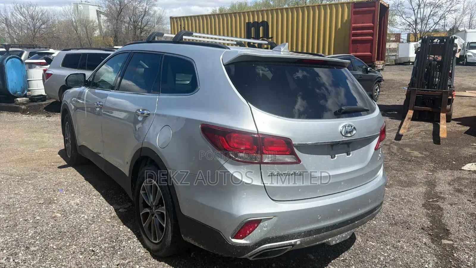 Hyundai Santa Fe Limited Ultimate AWD 2018 Silver