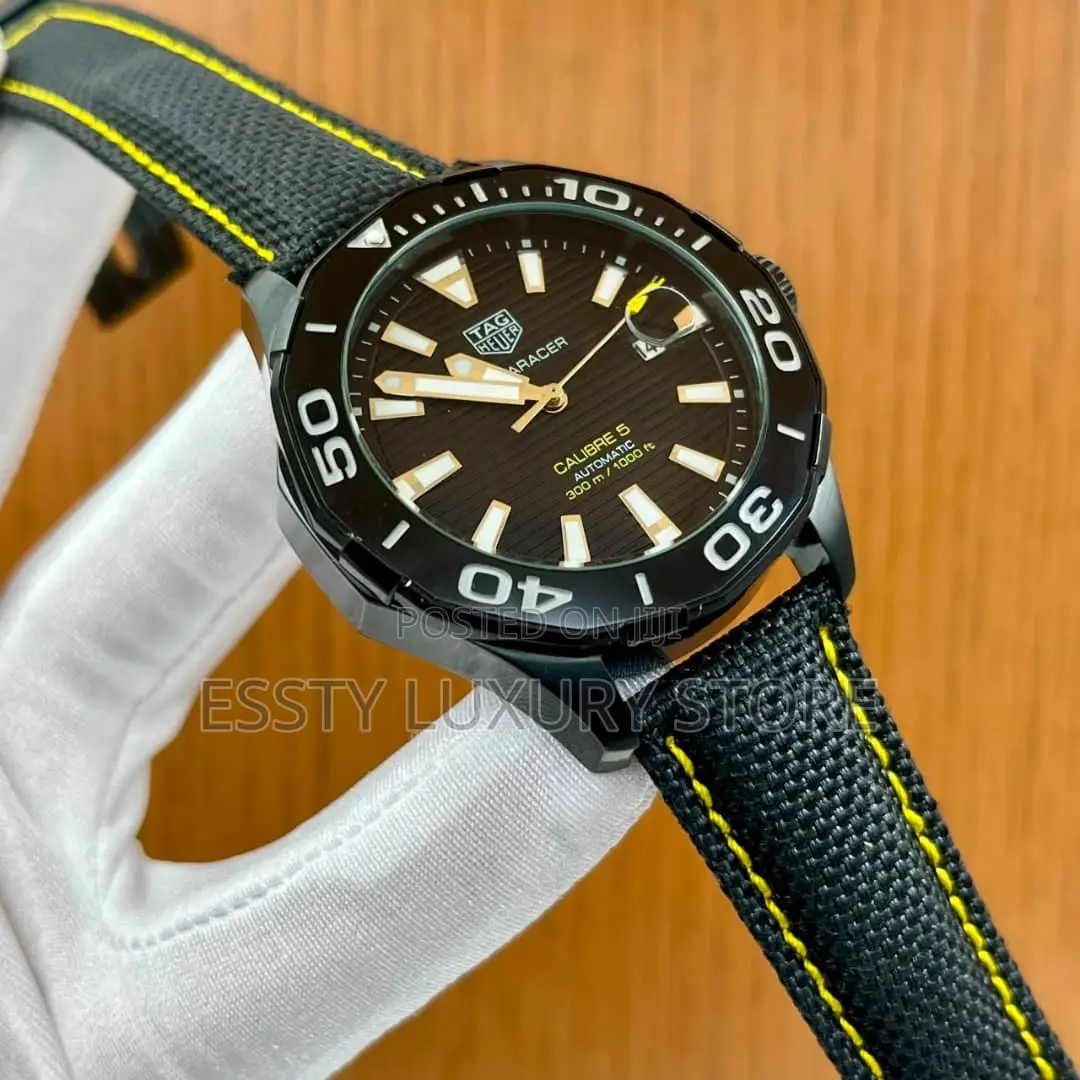 High Quality Luxury Tag Automatic Fabric Strap Watch