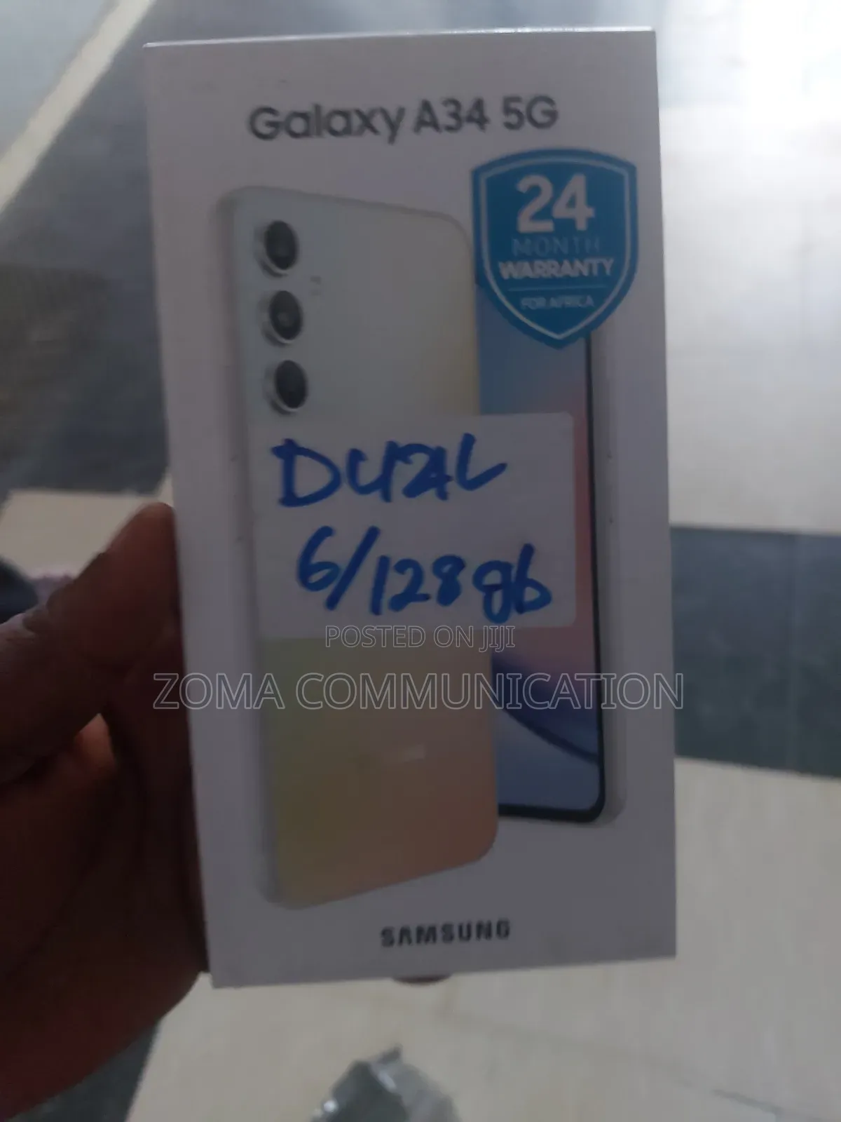 New Samsung Galaxy A34 5G 128 GB Silver