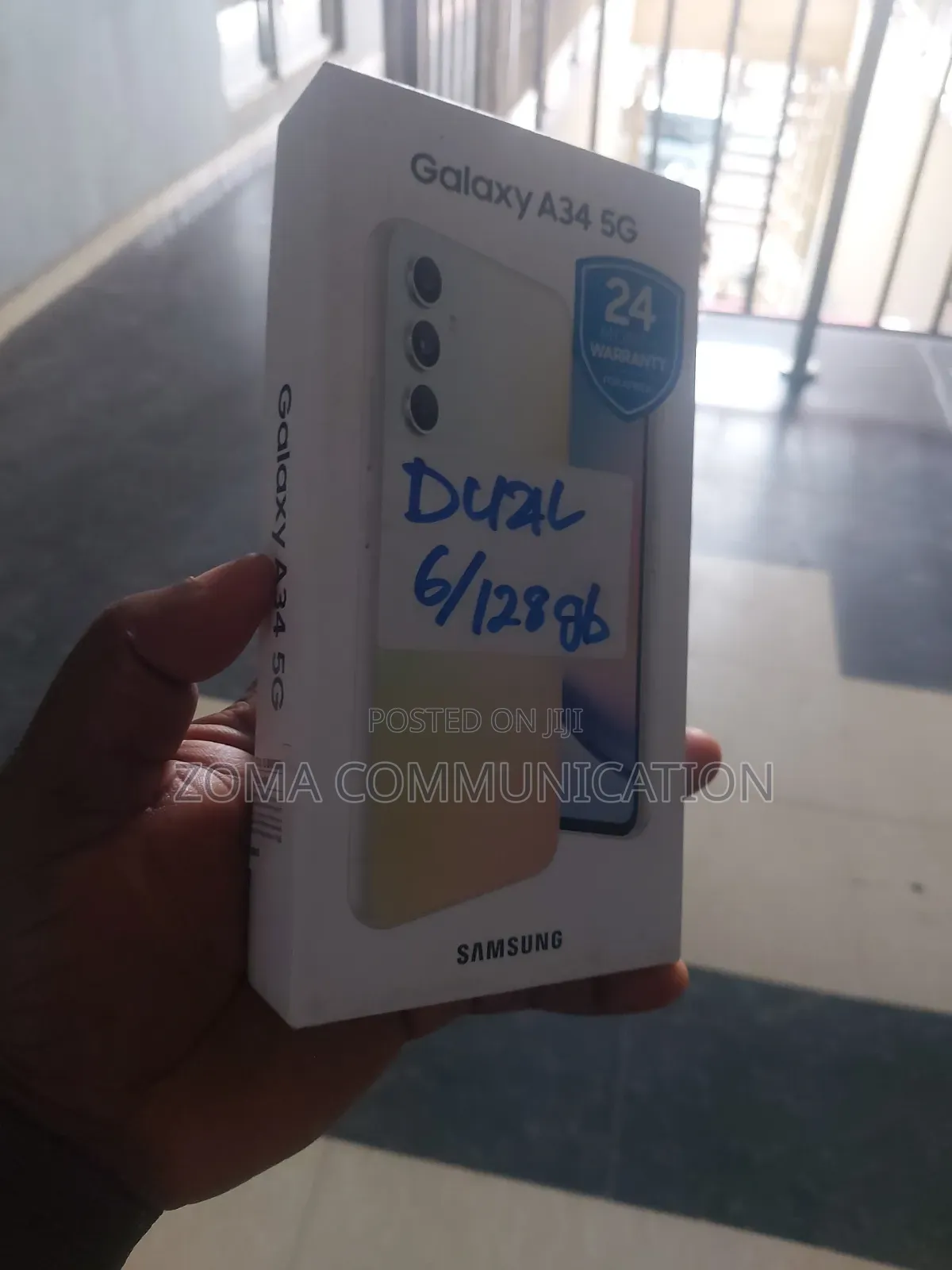 New Samsung Galaxy A34 5G 128 GB Silver