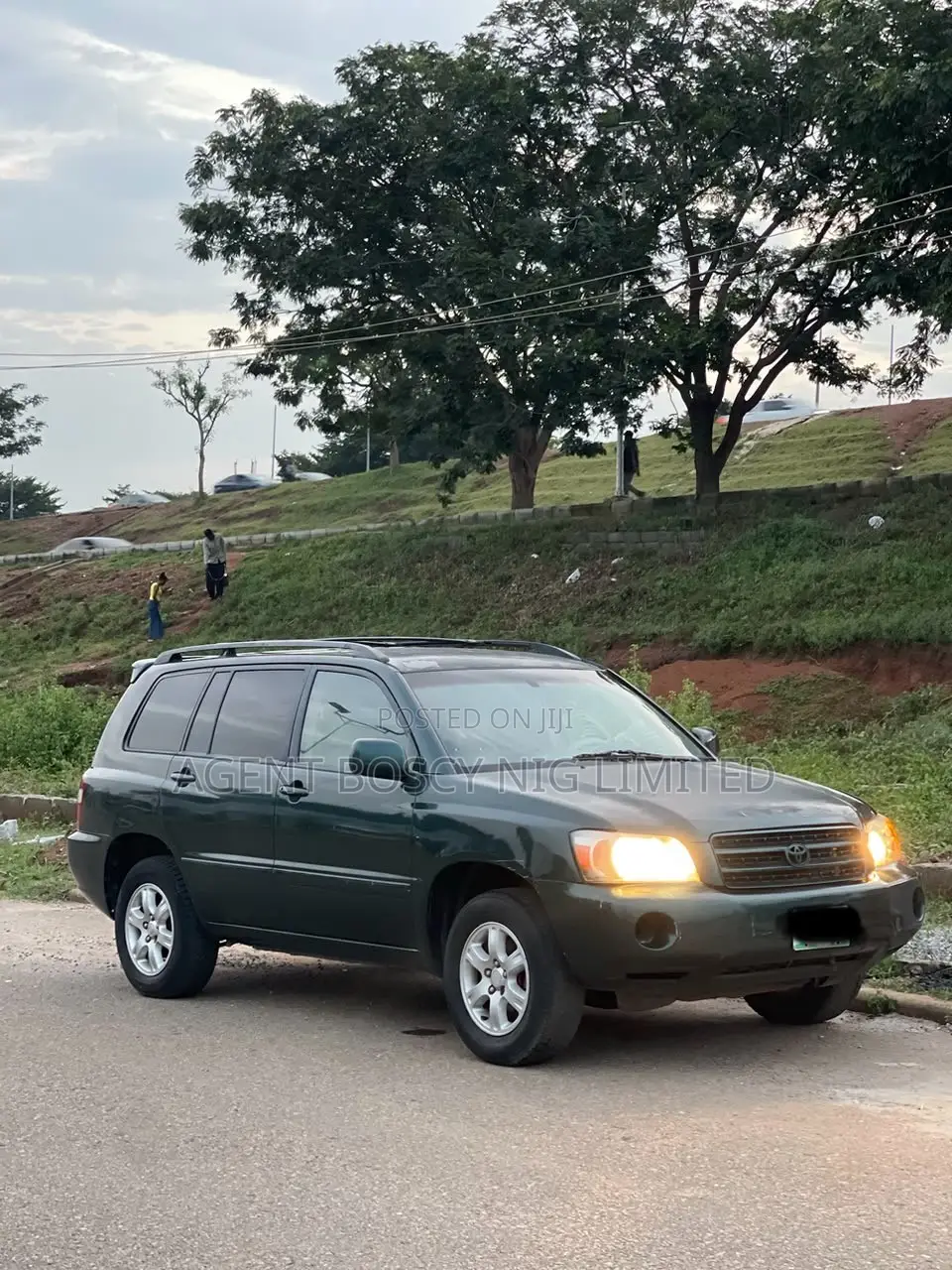 Toyota Highlander V6 AWD 2004 Green