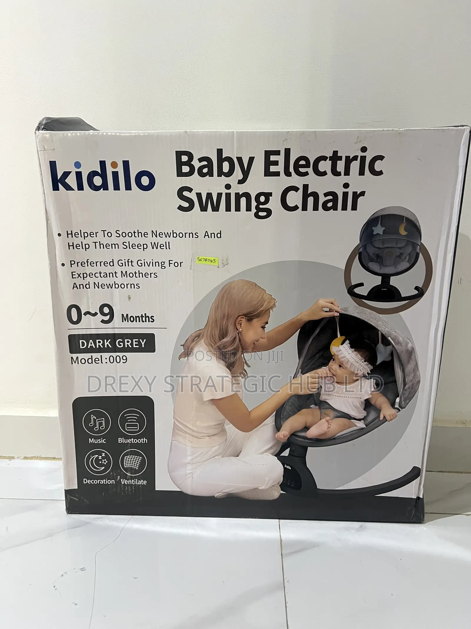 Kidilo Baby Electric Swing Chair