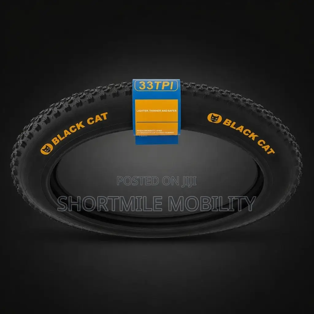 Black Cat Bicycle E-Bike Tyre — 26×2.125 / 20×1.95