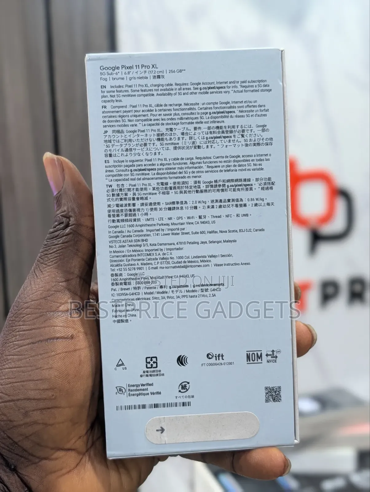 New Google Pixel 11 Pro XL 256 GB Gray