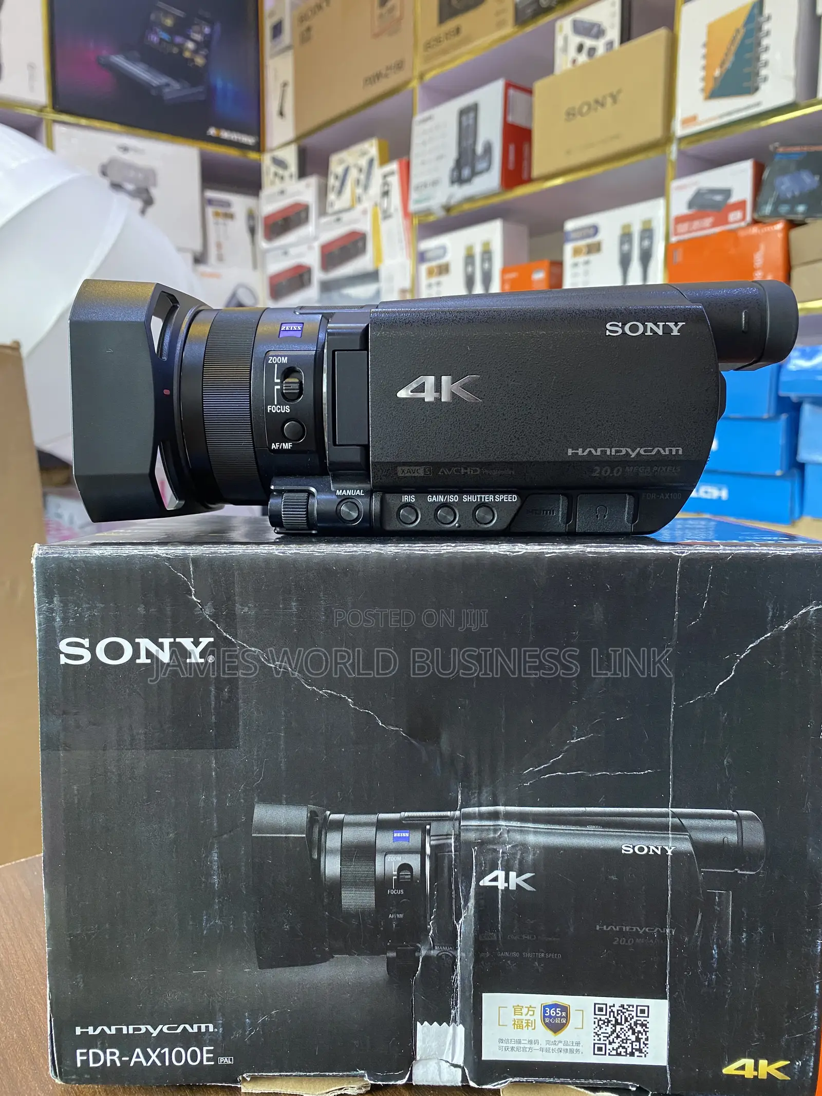 Sony Video Camera Ax100E