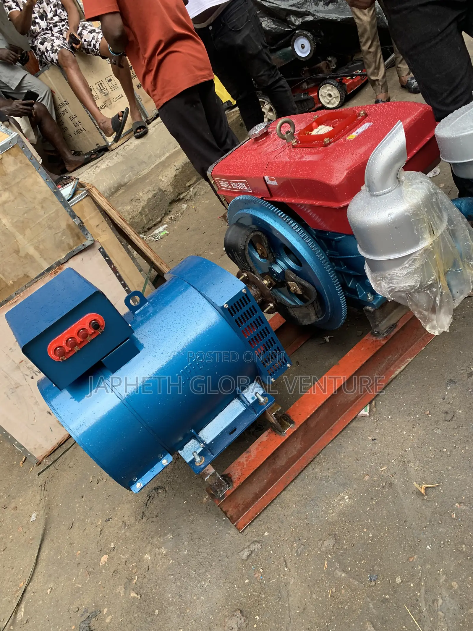Rixxauin 30kva 1130 Basic Copper Diesel Generator