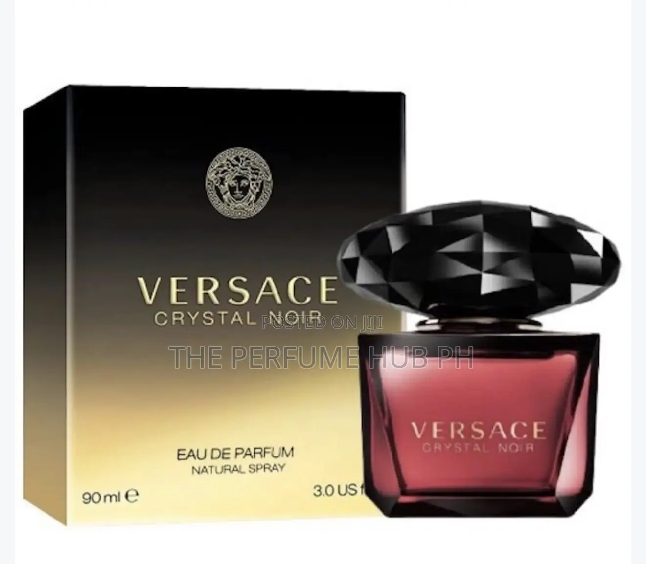 Versace Crystal Noir EDP 90ml for Women Open Boxed
