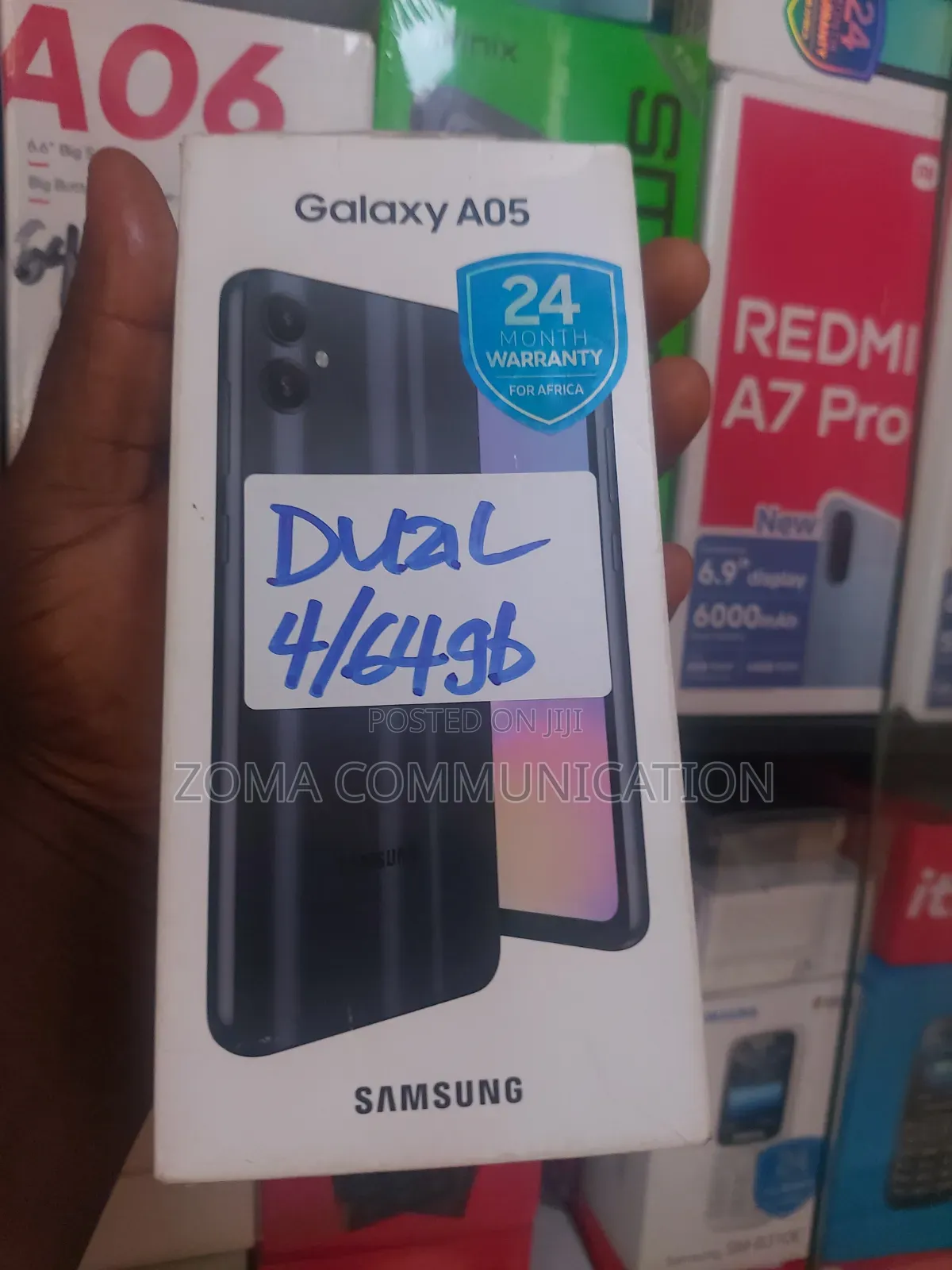 New Samsung Galaxy A05 64 GB Black