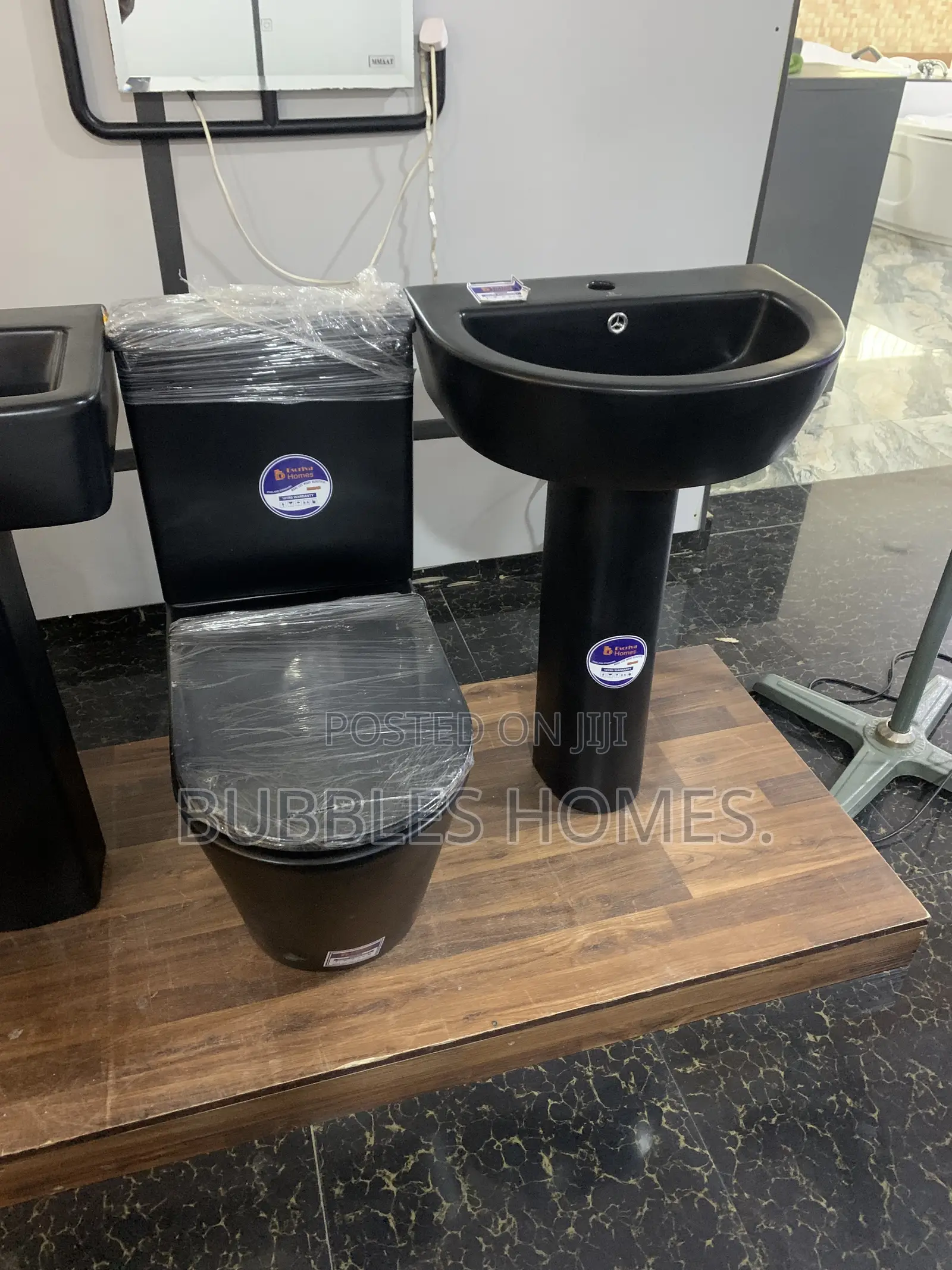 Matt Black Mini Set Wc